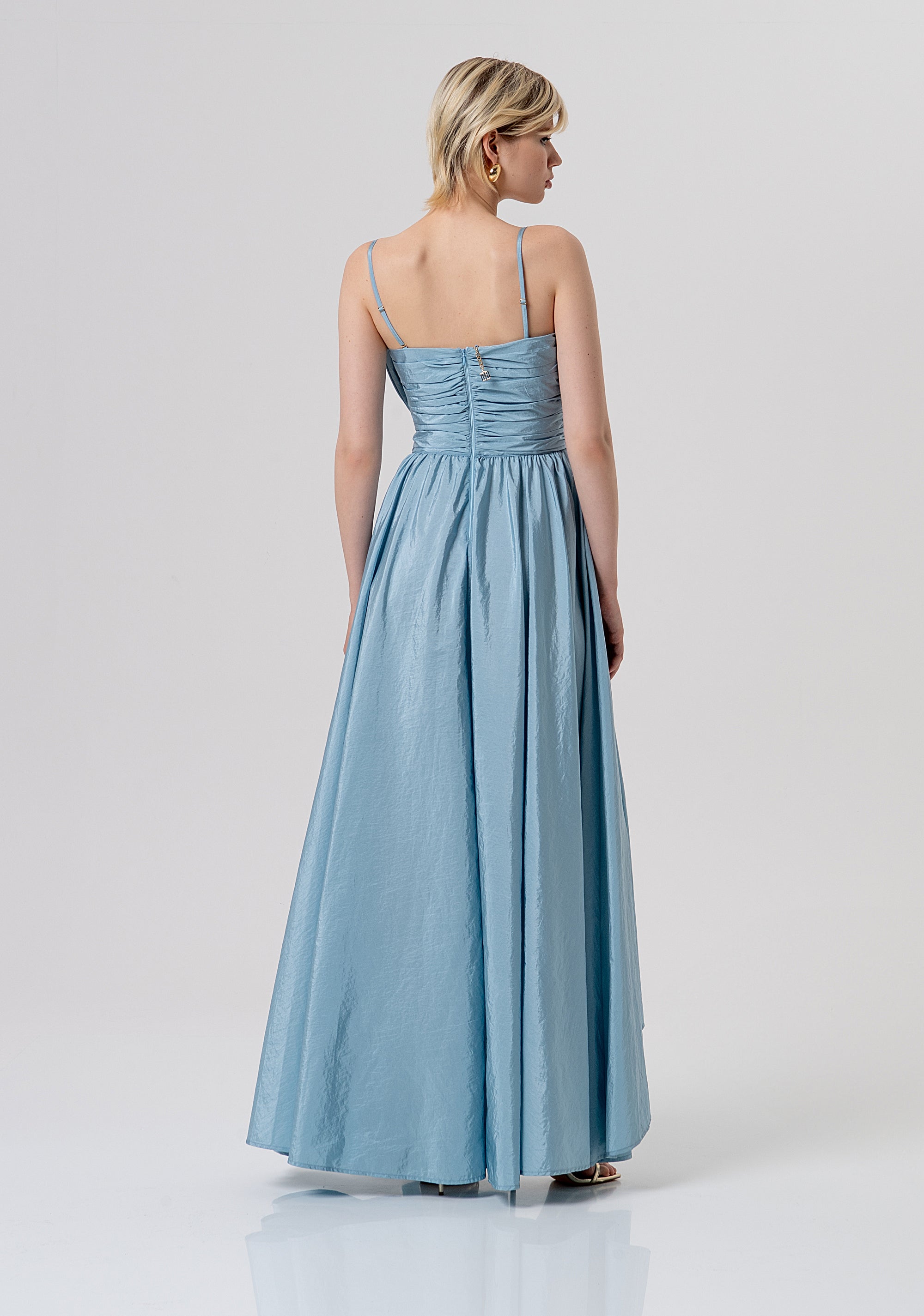 Abito senza maniche midi in taffetà FQ26SD3010W83101-C33 Fracomina