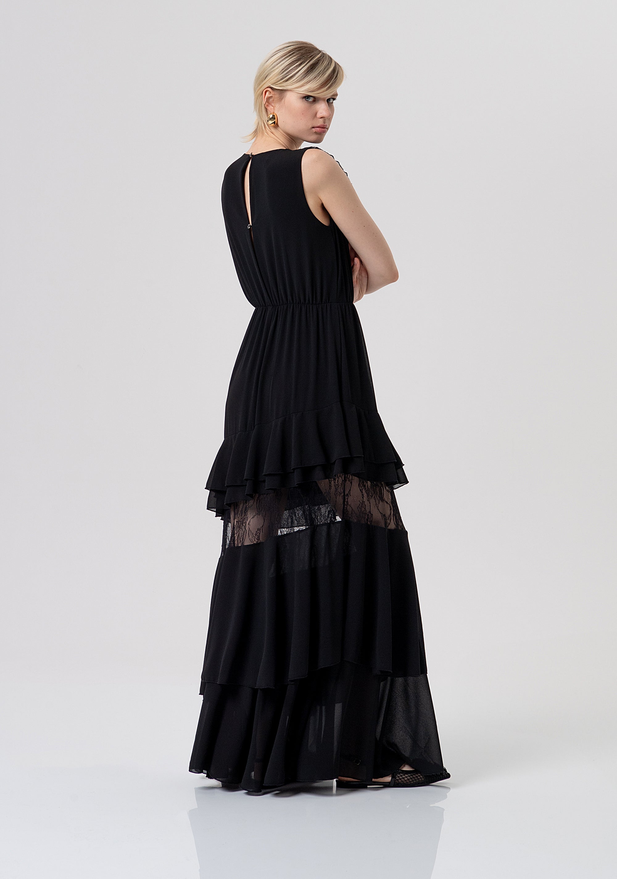 Abito senza maniche lungo FQ26SD3012W412G1-053 Fracomina