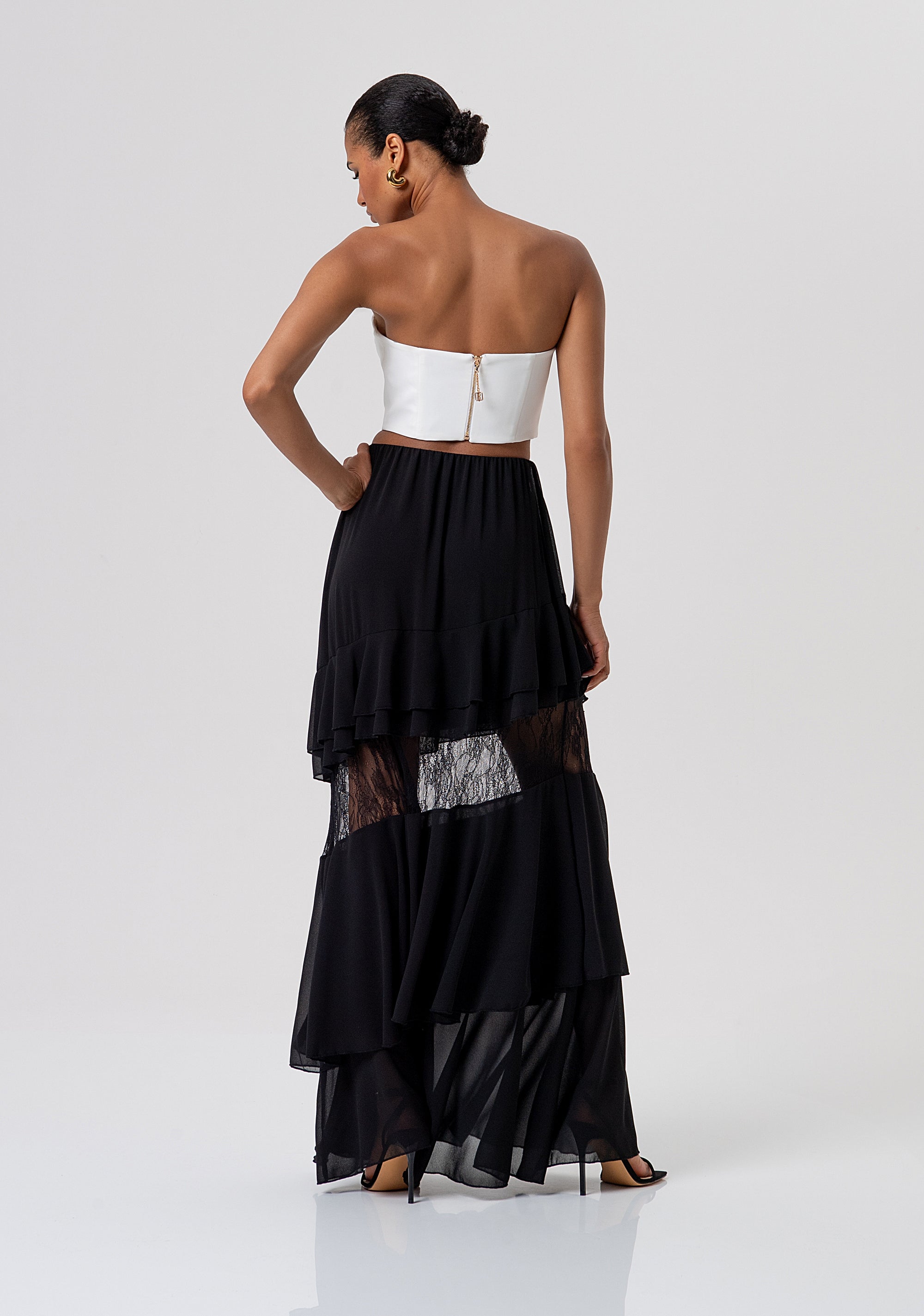 Gonna ampia lunga FQ26SG3003W412G1-053 Fracomina