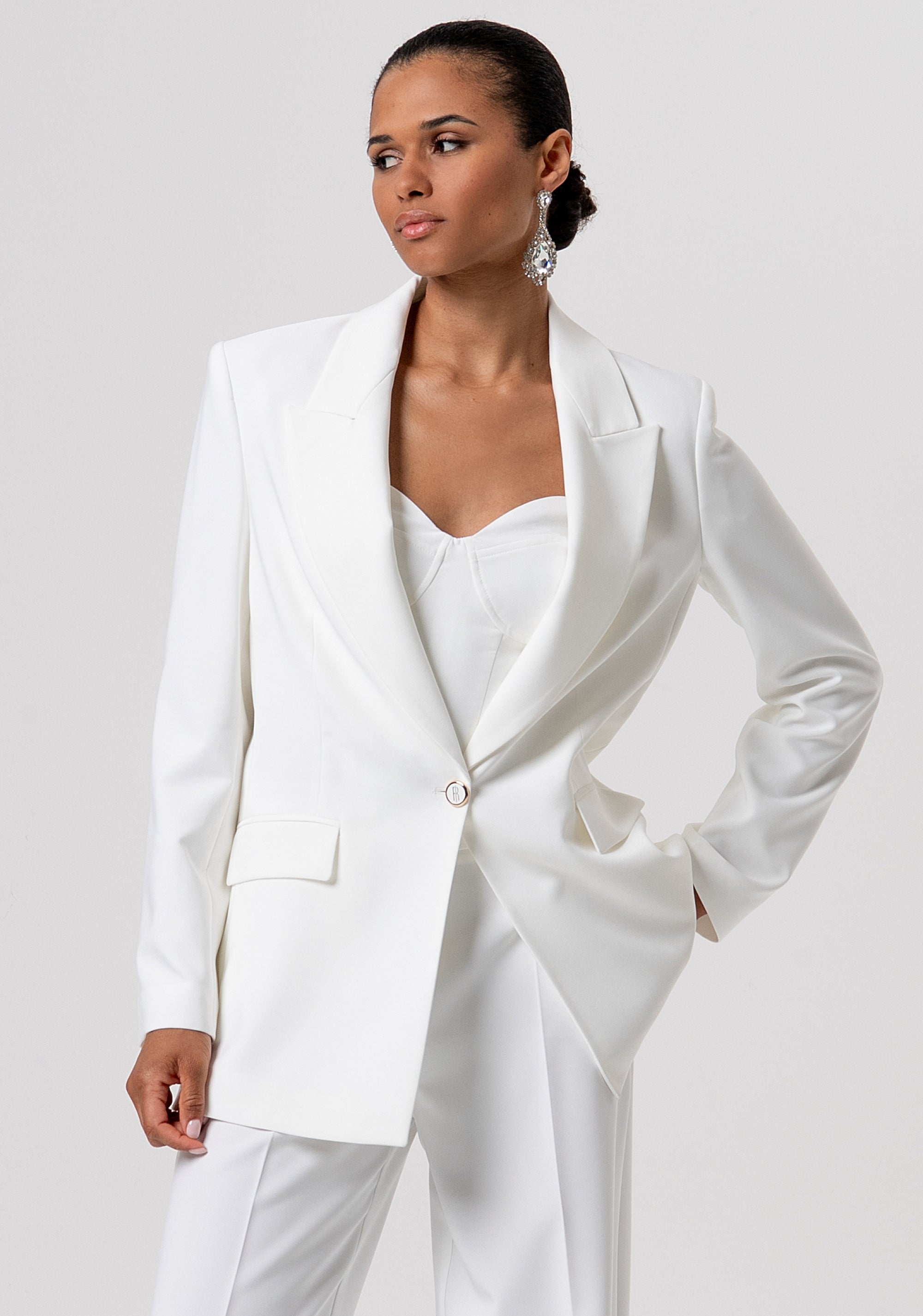 Blazer regular monopetto