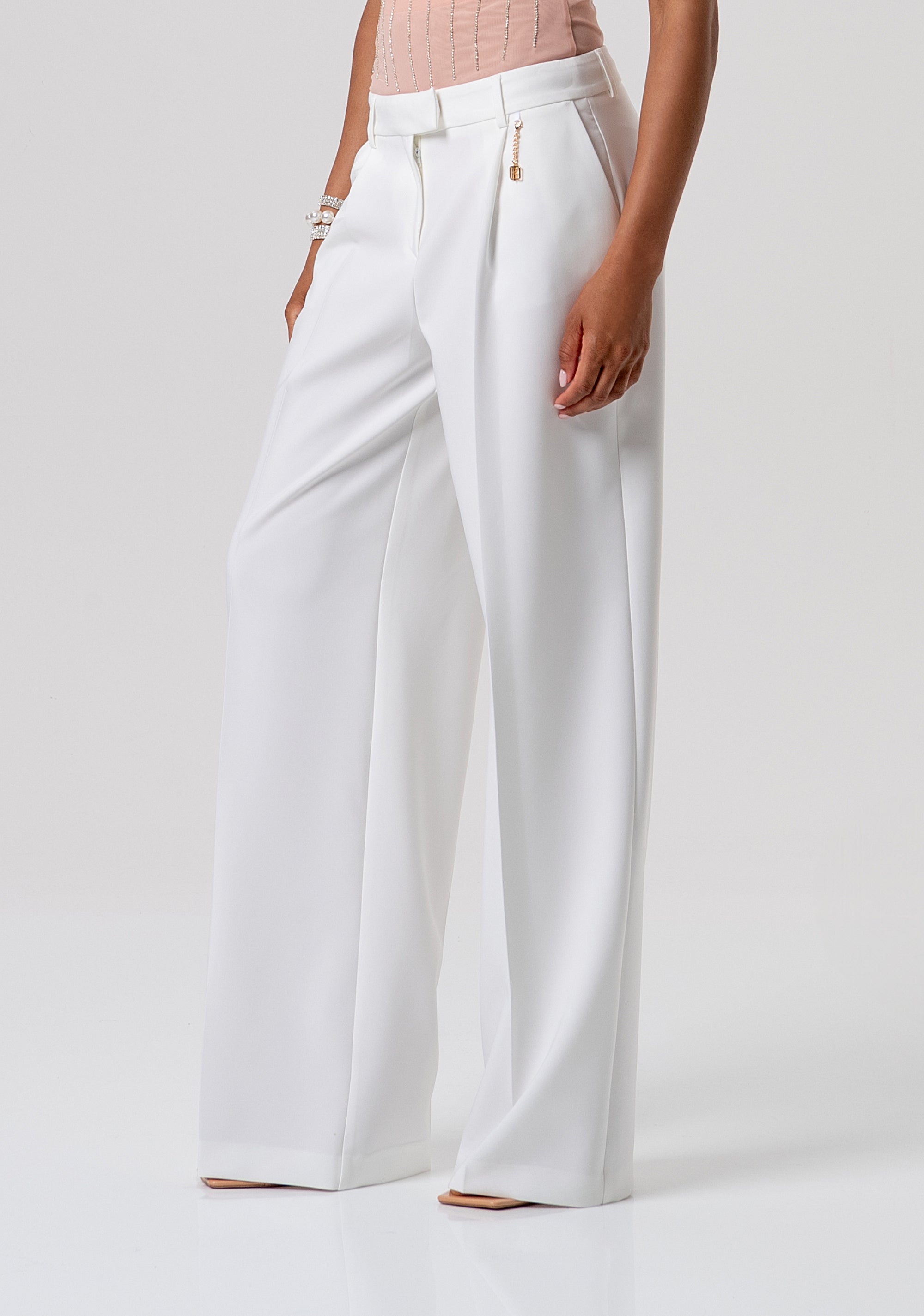 Pantalone flare a palazzo