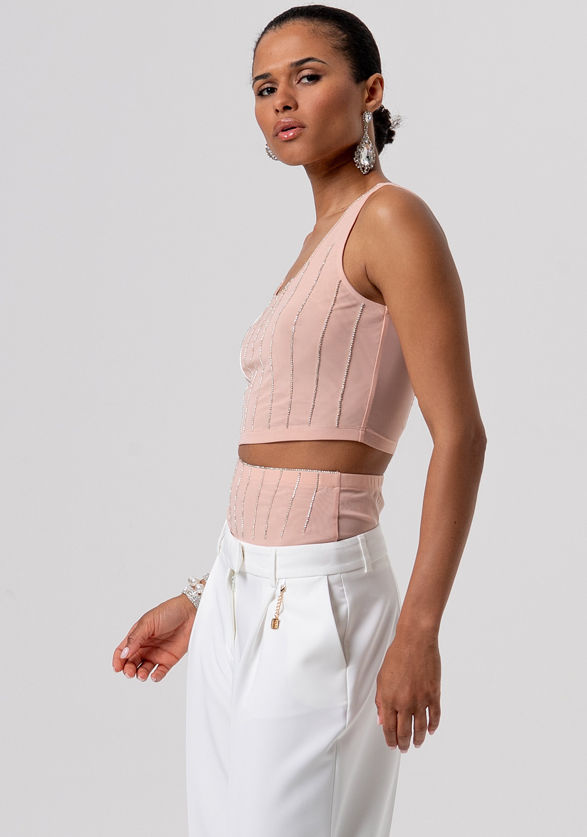 Pantalone flare a palazzo