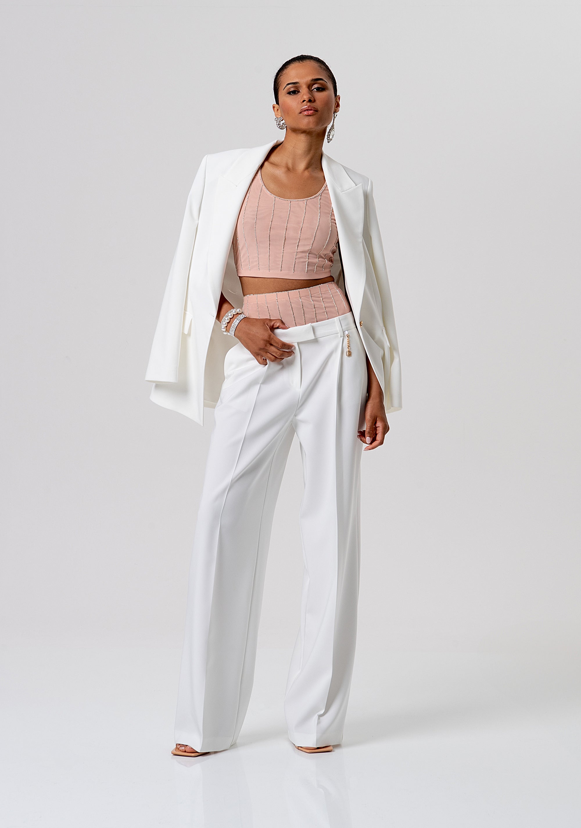 Pantalone flare a palazzo