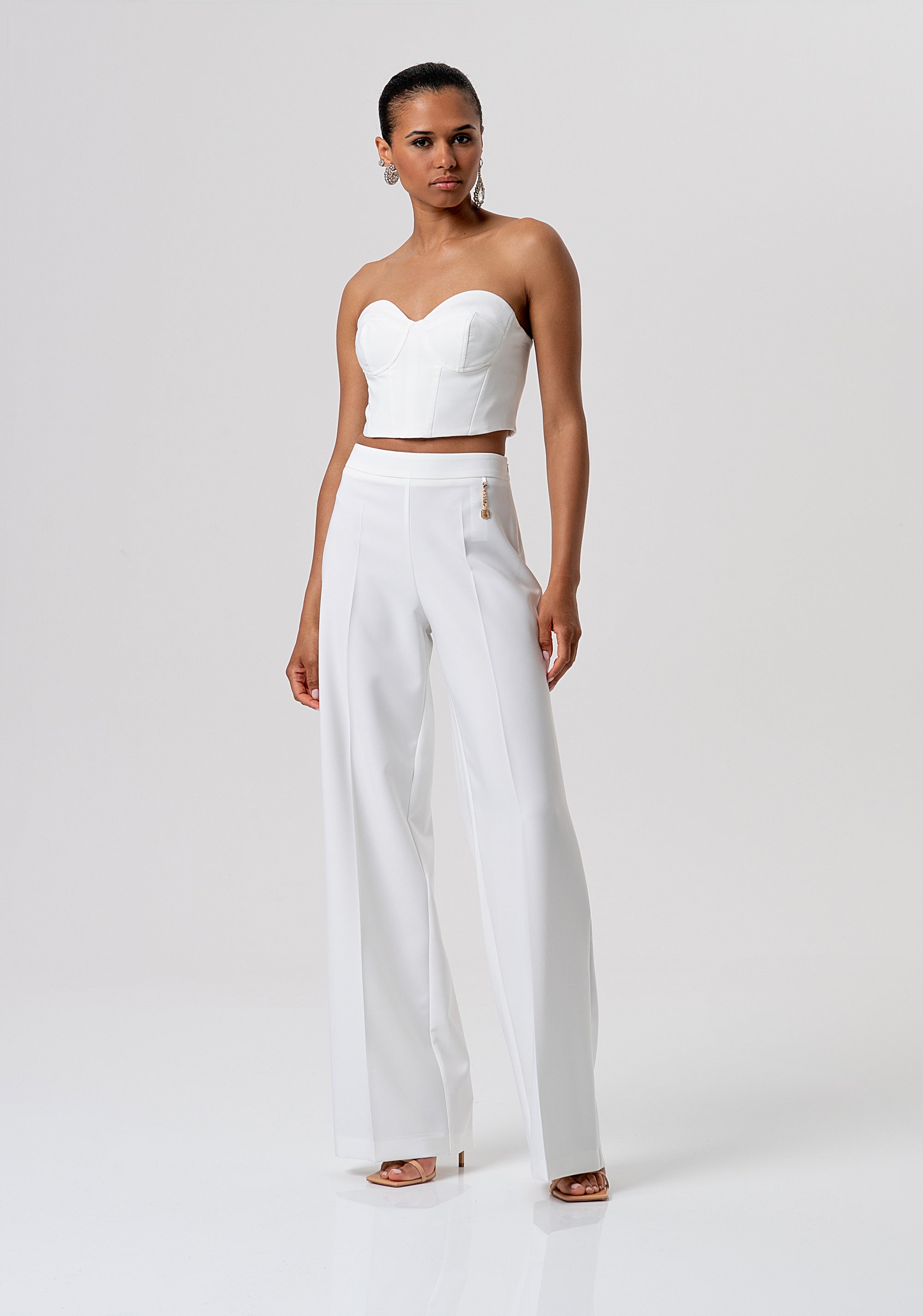 Pantalone flare a palazzo