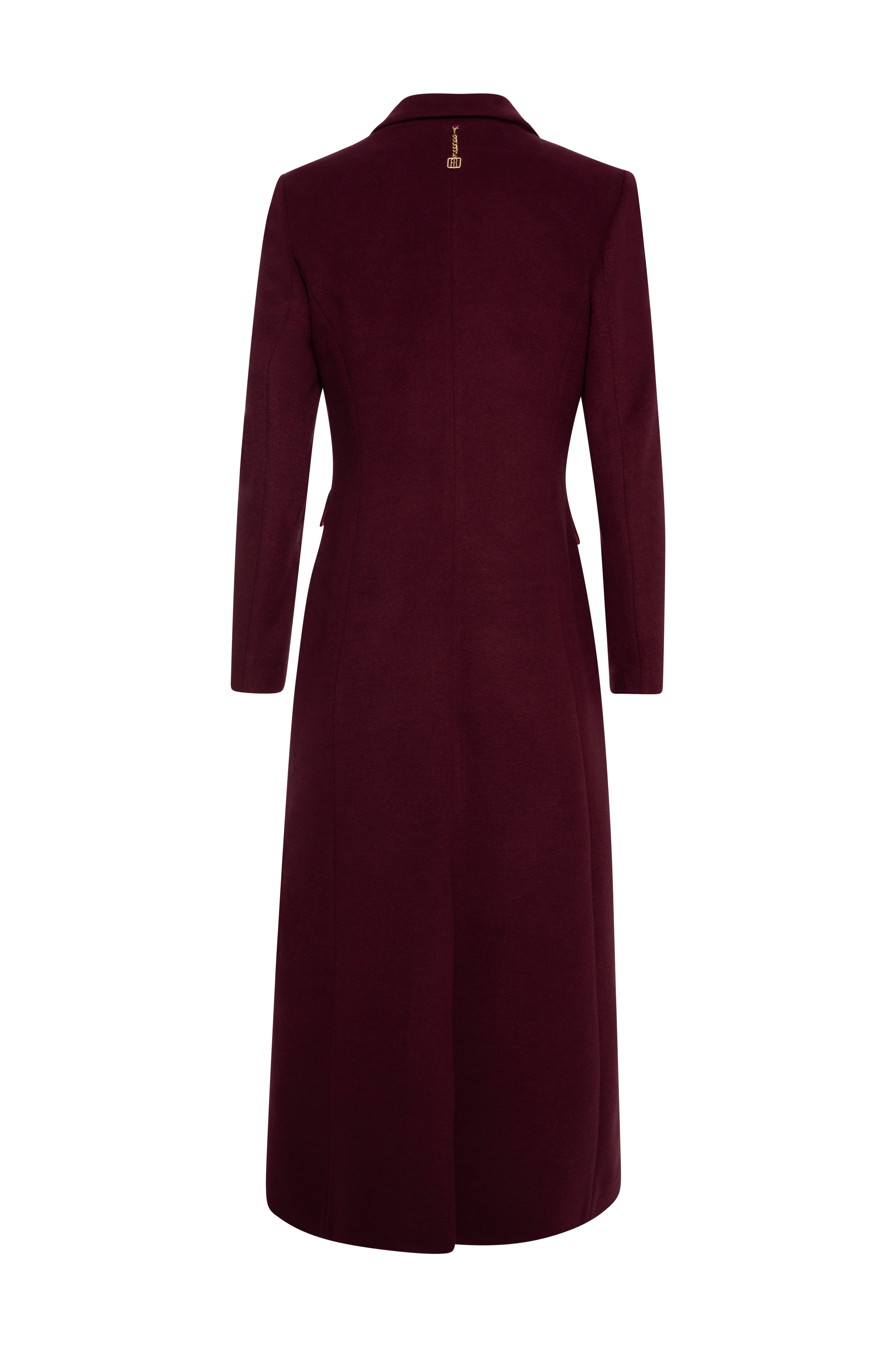 Cappotto regular lungo monopetto FRACOMINA — immagine 2 di 2