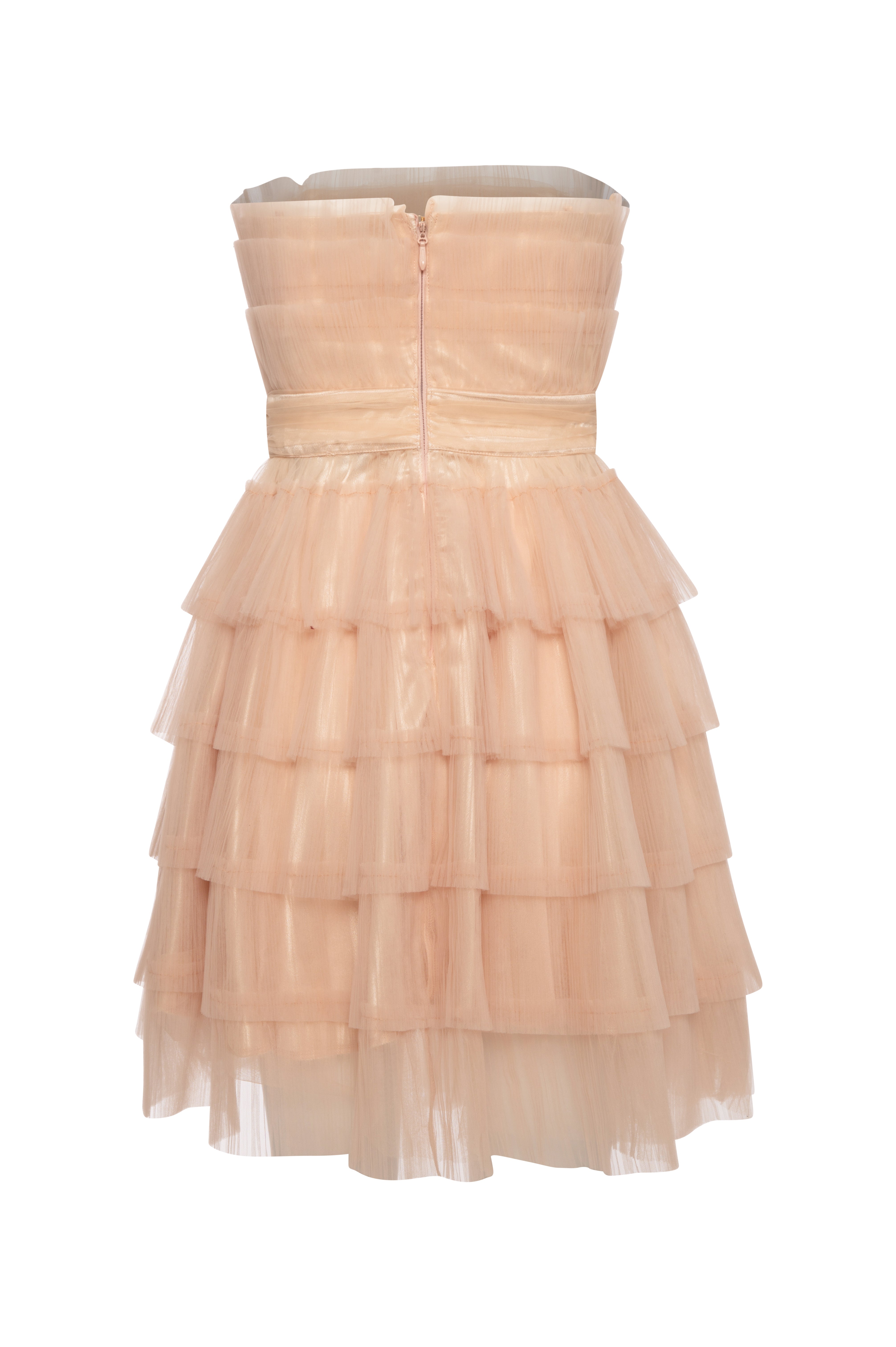 Abito regular mini in tulle FRACOMINA — immagine 6 di 6
