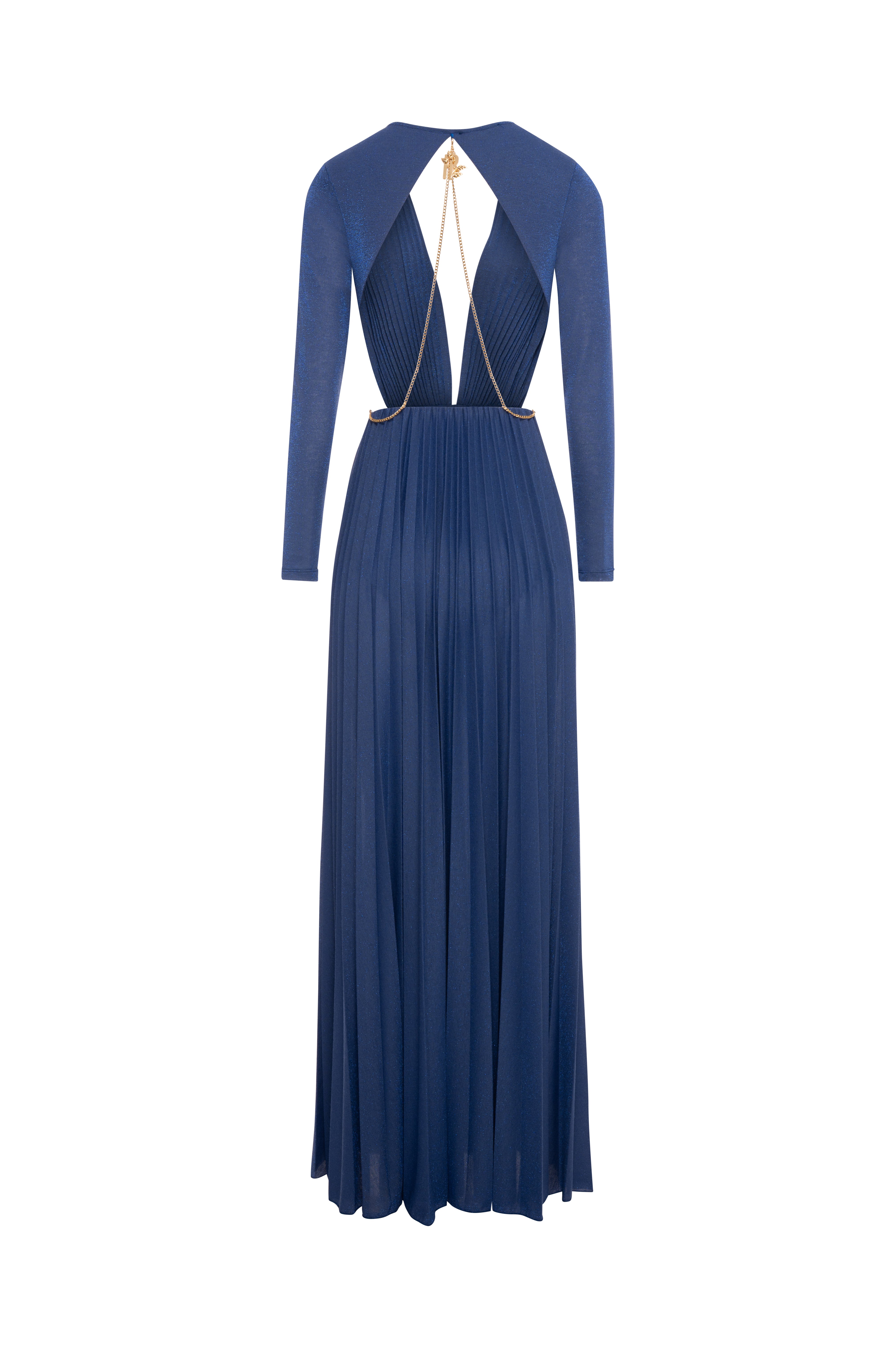 Abito regular lungo con lurex FRACOMINA — immagine 6 di 6