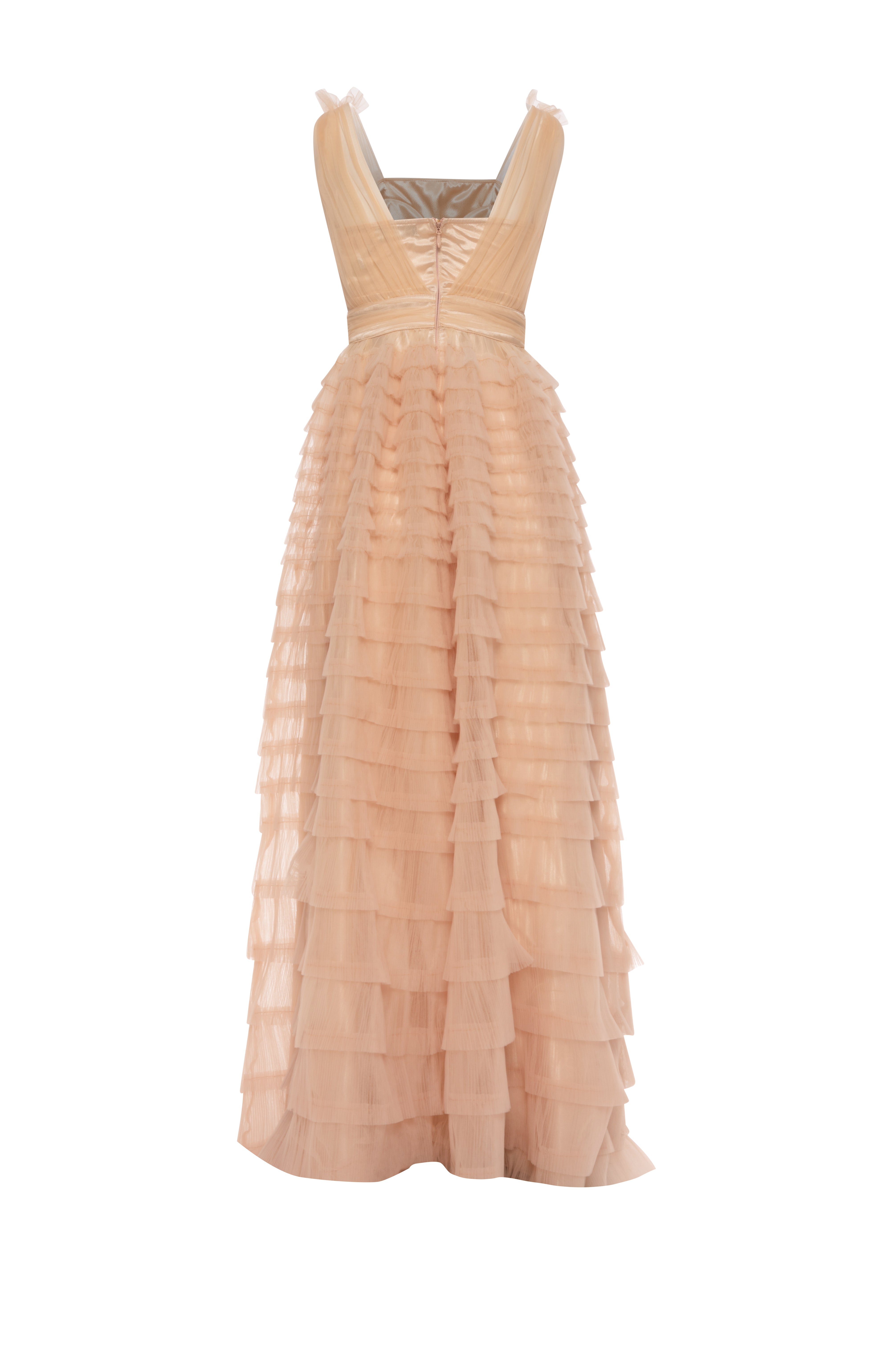 Abito senza maniche lungo in tulle FQ26WD3007W85401-K82 Fracomina