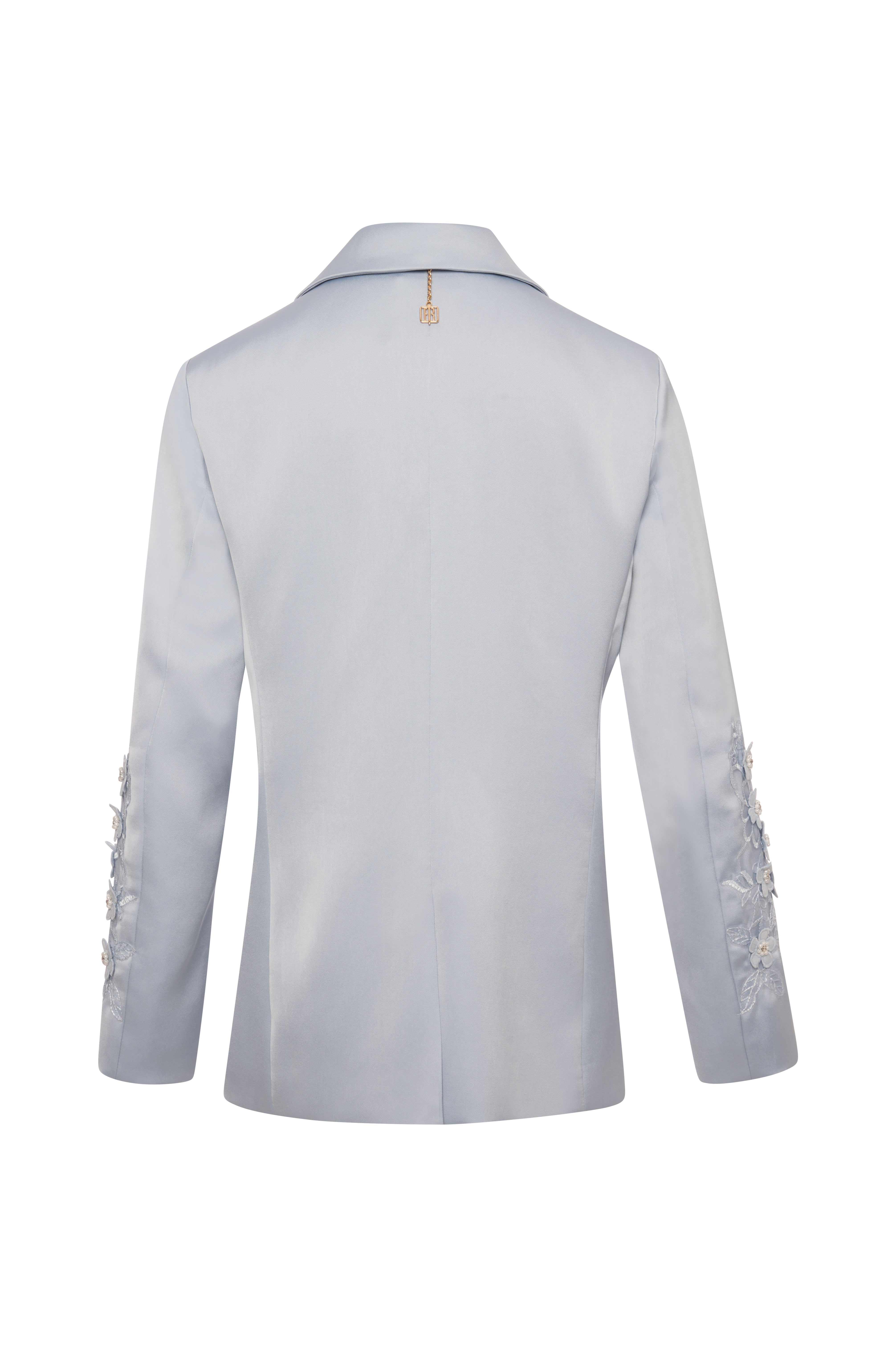 Blazer regular lungo in raso FQ26WJ3004W853E5-K81 Fracomina