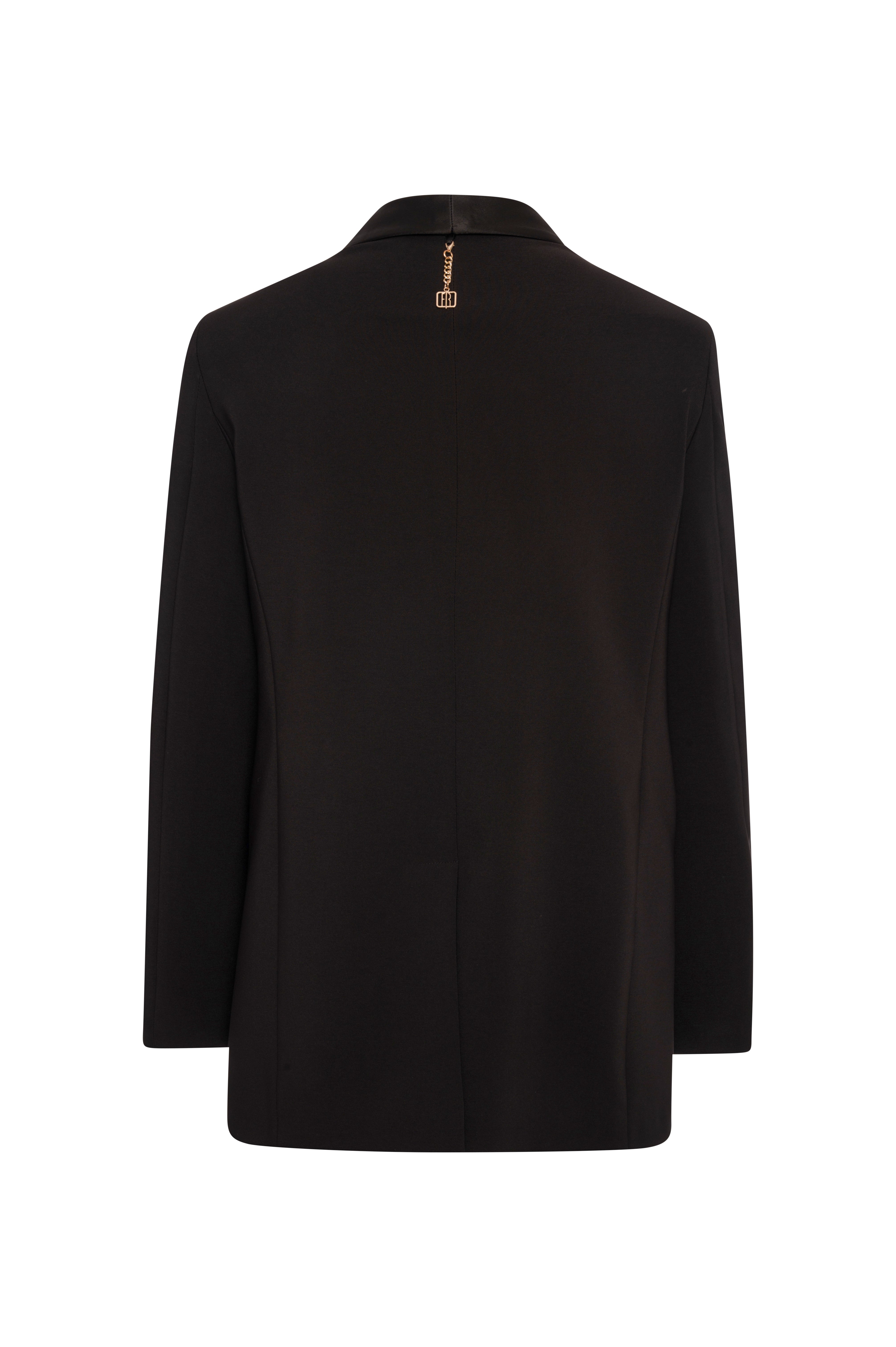 Blazer regular lungo monopetto FRACOMINA — immagine 2 di 2