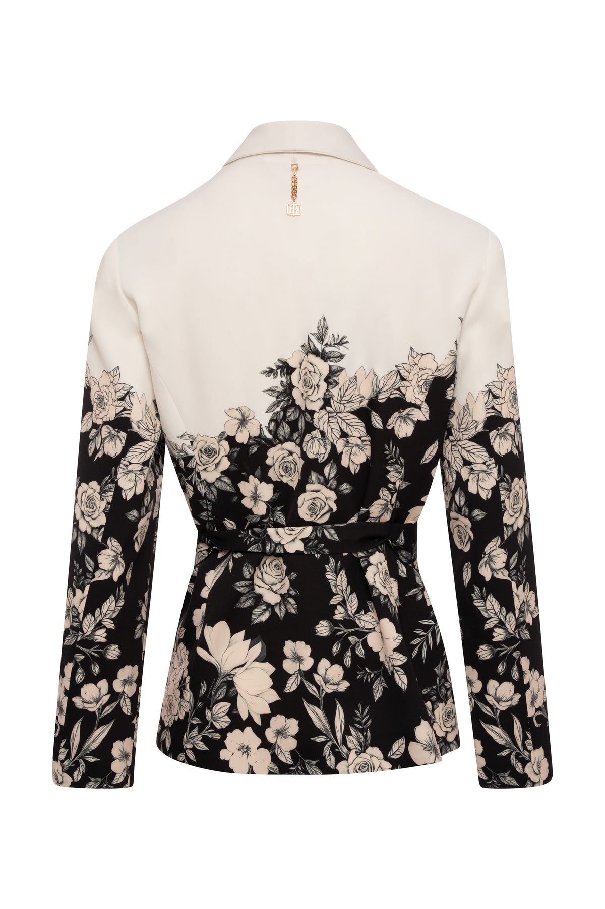 Blazer regular in fantasia floreale FQ26WJ3006W476K2-KE1 Fracomina