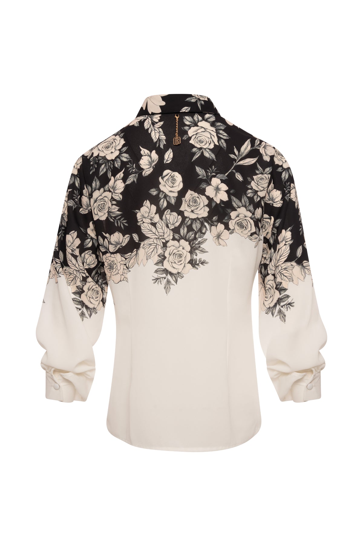 Camicia regular in fantasia floreale FQ26WT6007W412K2-KE1 Fracomina