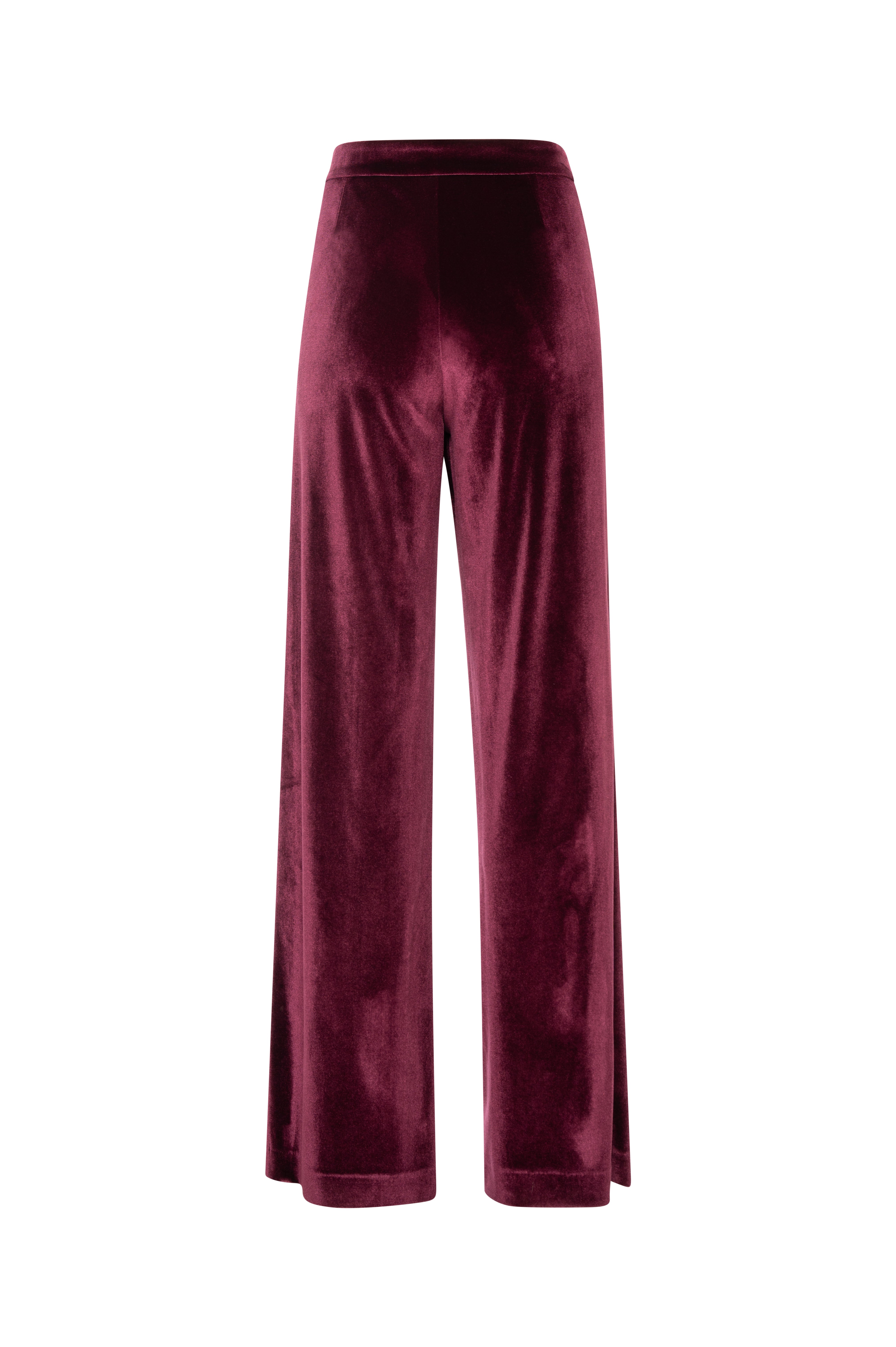 Pantalone wide a palazzo in velluto FRACOMINA — immagine 2 di 2