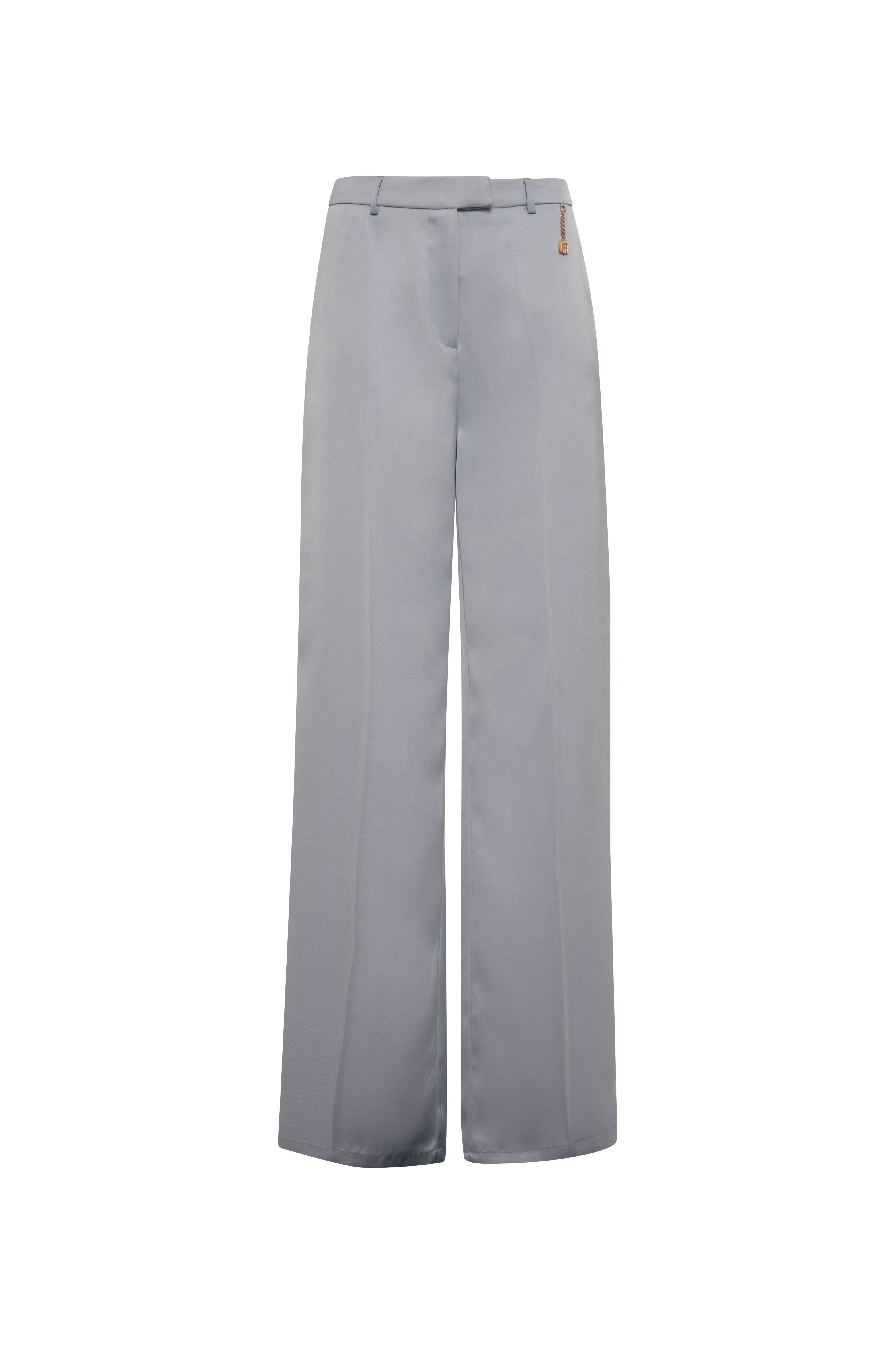Pantalone wide a palazzo in raso FQ26WV3005W85301-K81 Fracomina