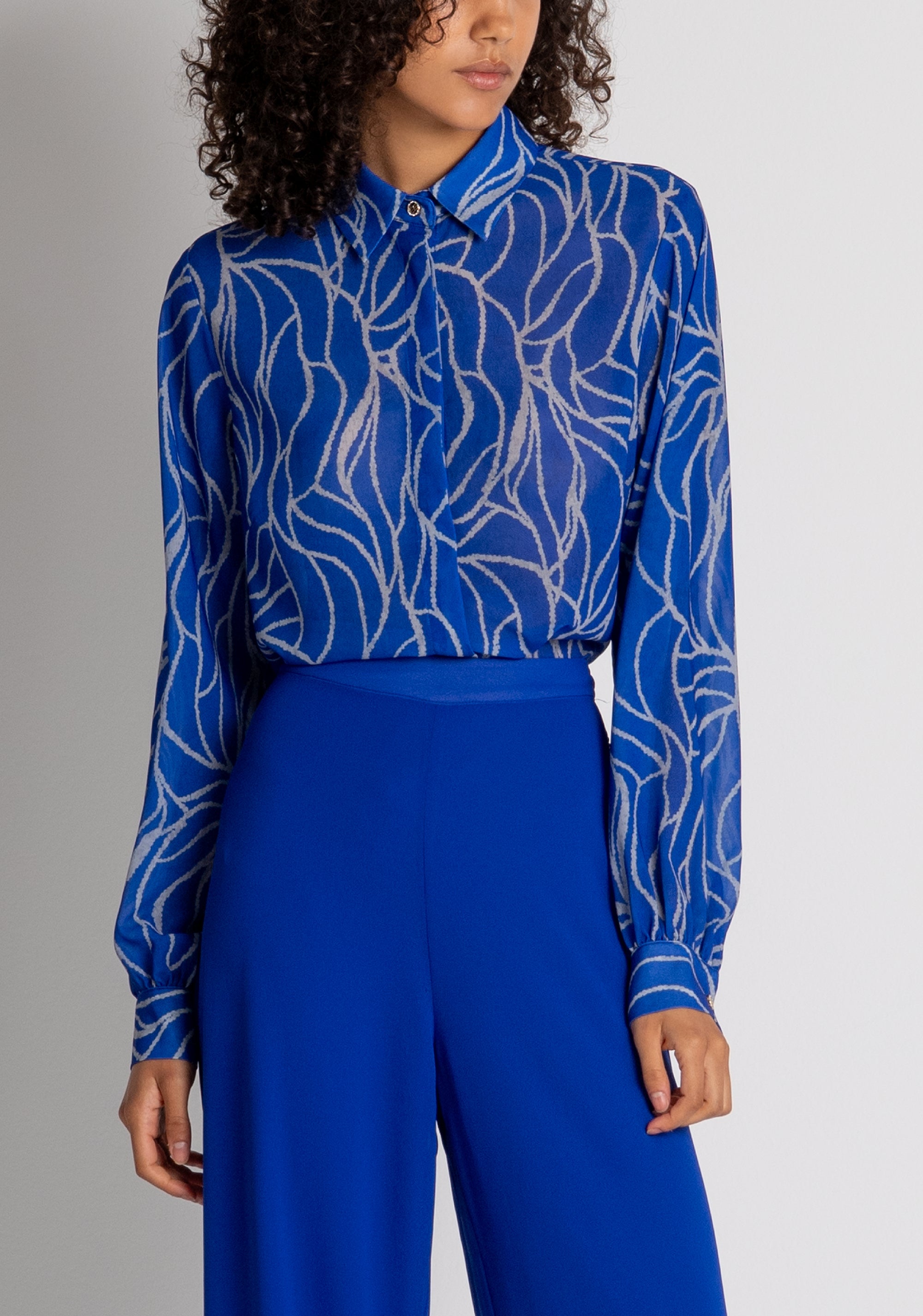 Pantalone wide a palazzo FQ26WV3006W41201 FRACOMINA