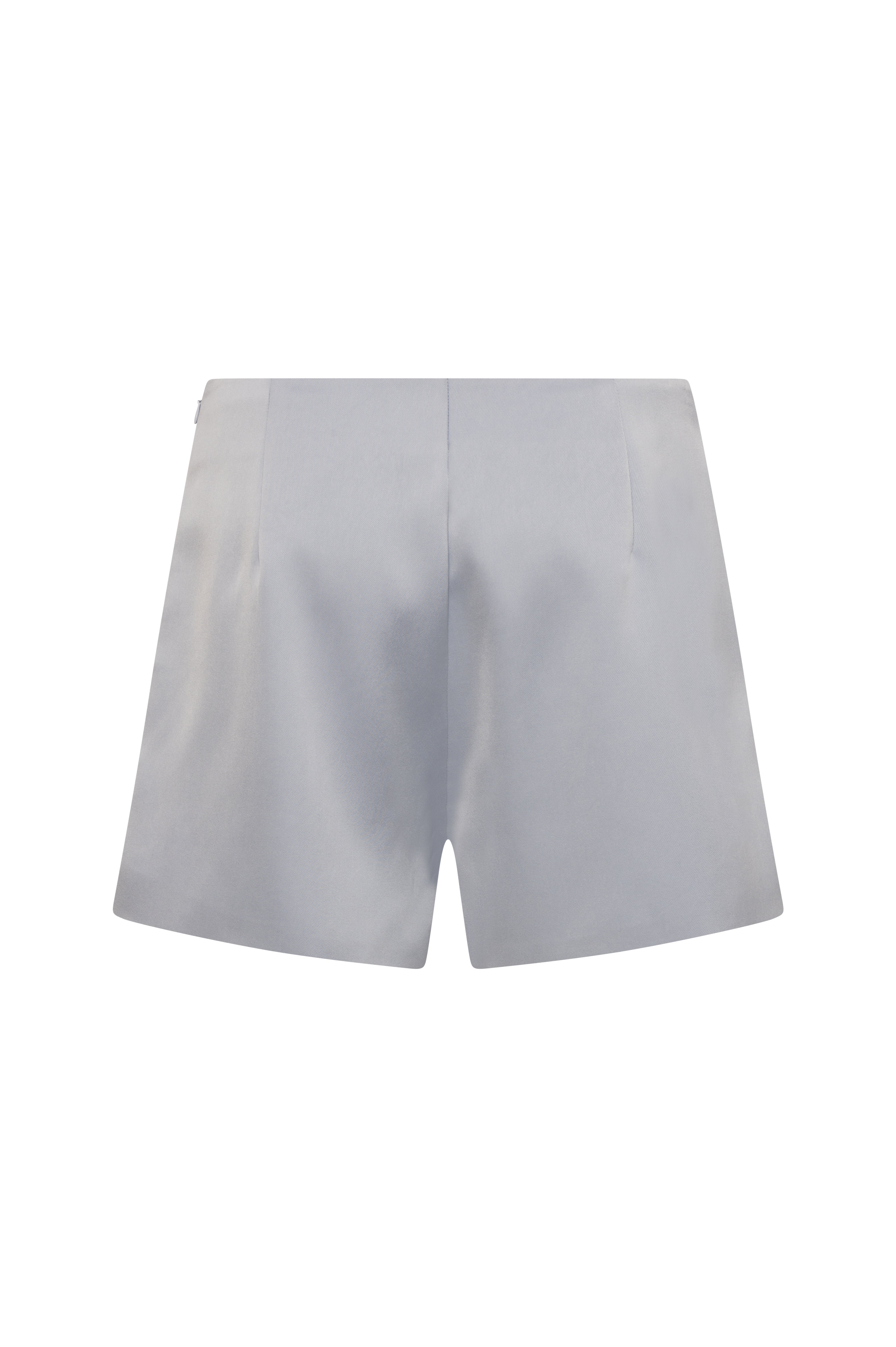 Pantaloncino regular in raso con fiori applicati FQ26WV6001W853E5-K81 Fracomina