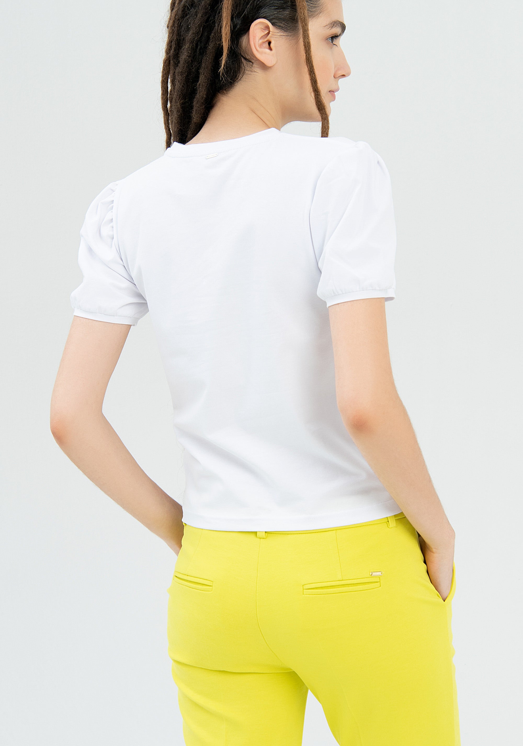 T-shirt slim in jersey stretch