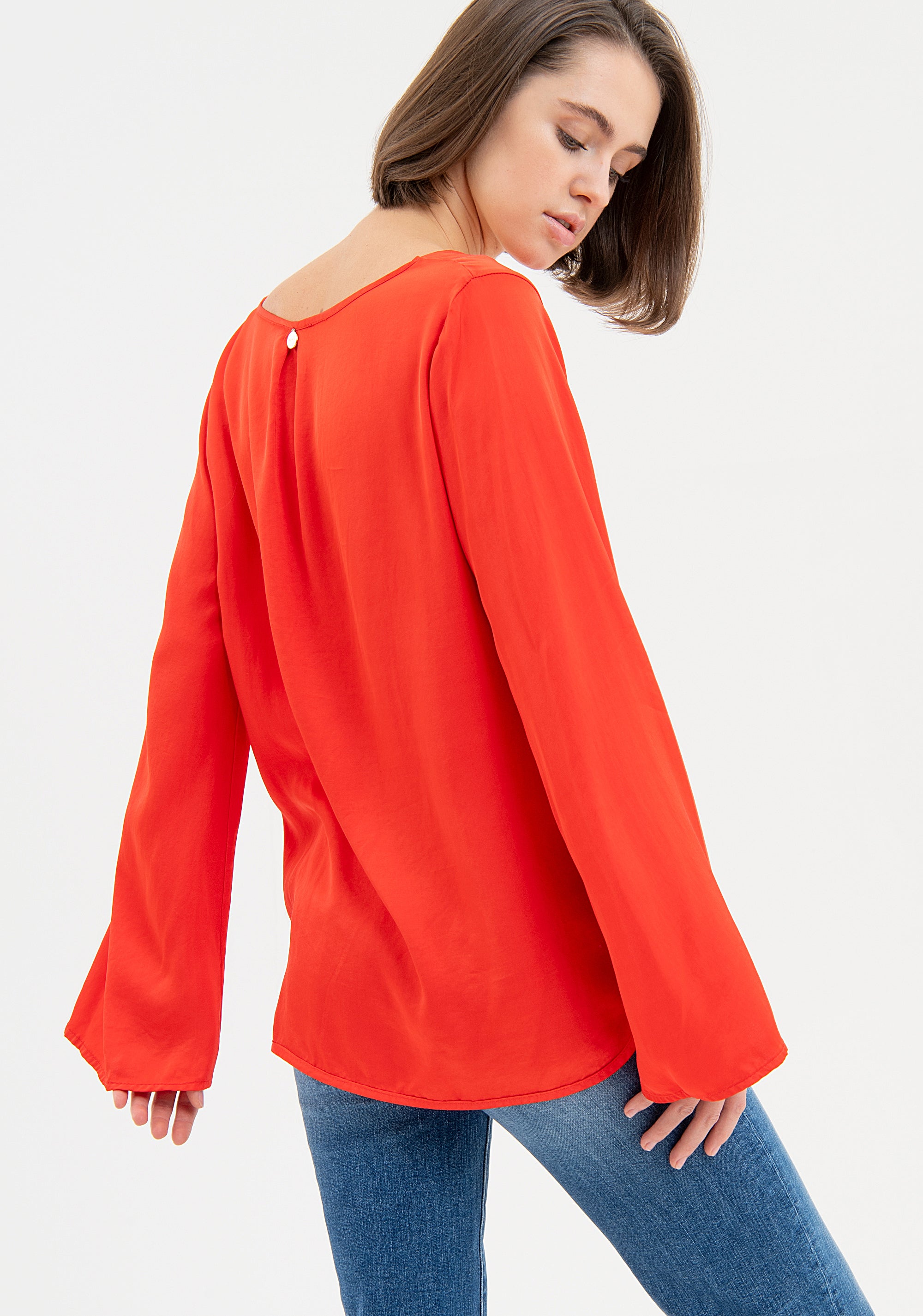 Blusa regular in viscosa FR23WT1033W41301 Fracomina