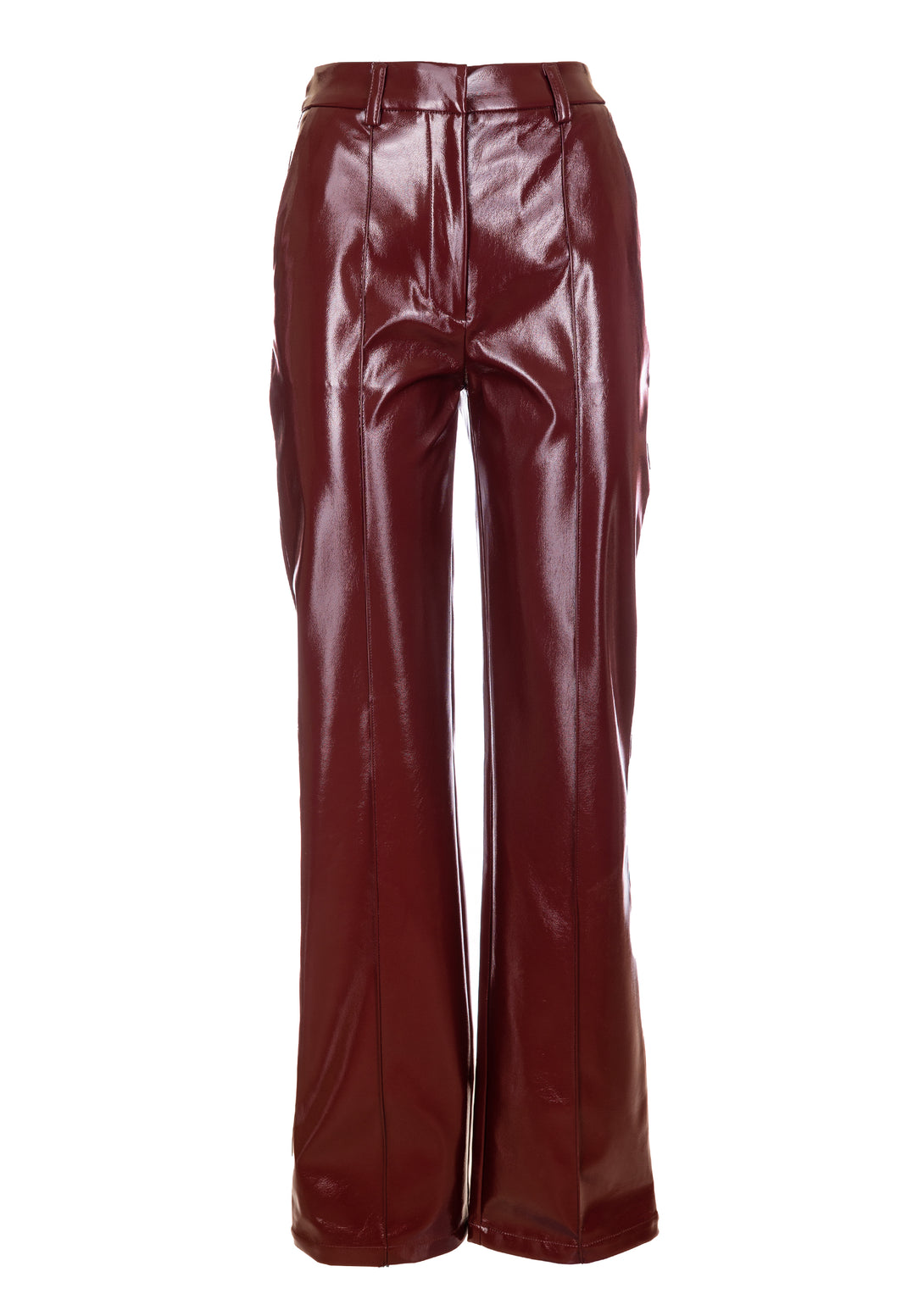 Pantalone regular in eco pelle FR23WV2002E43101 Fracomina