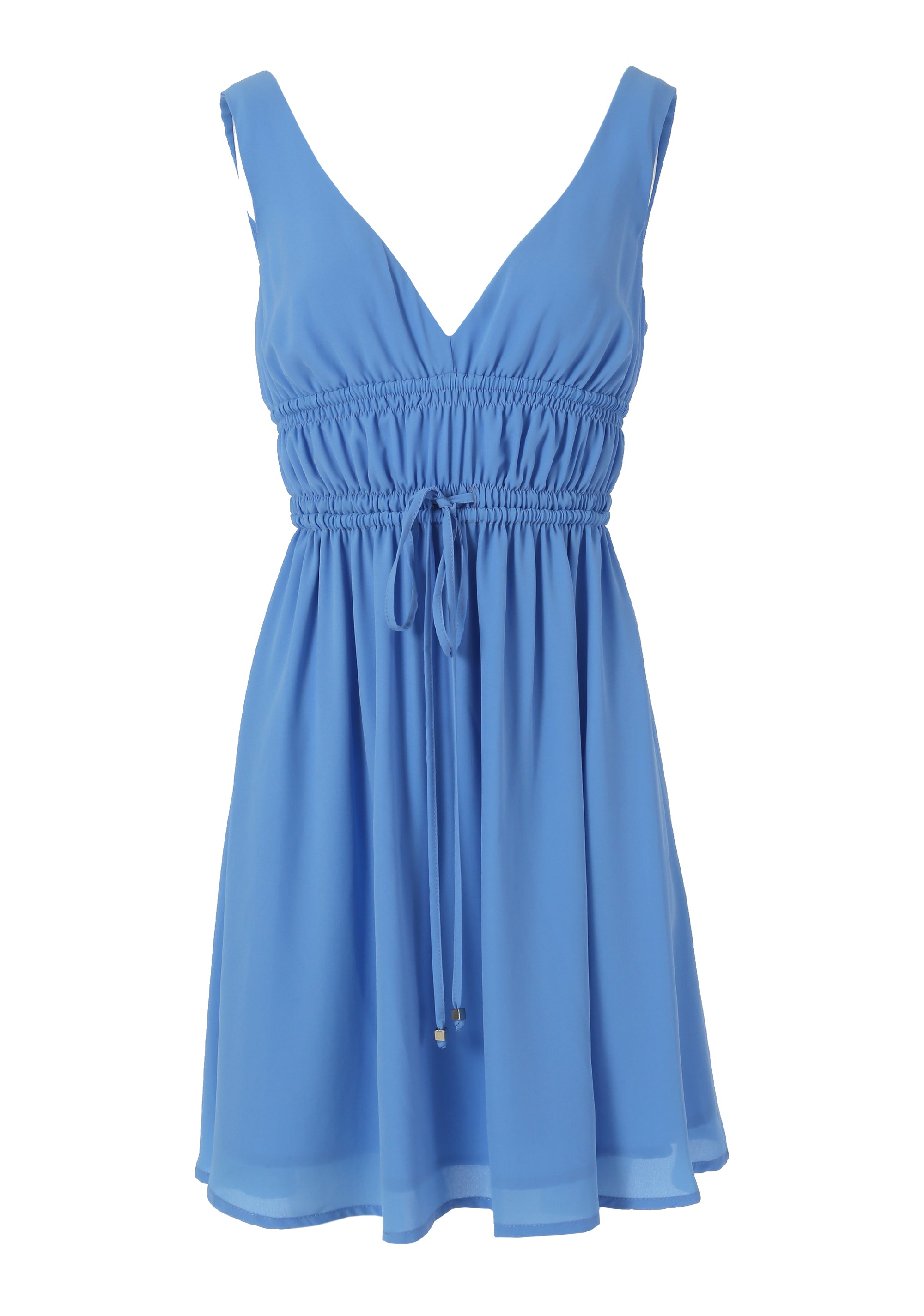 Abito senza maniche mini in georgette FR24SD1037W41201 Fracomina