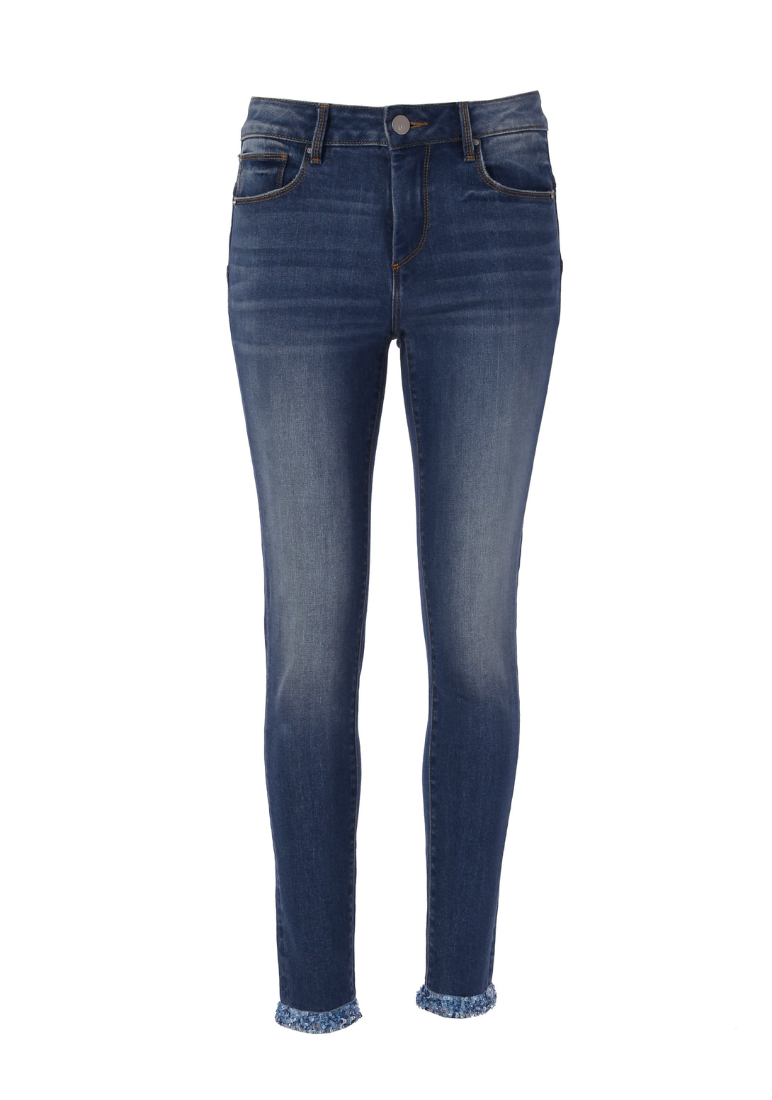 Jeans skinny effetto push up in denim con lavaggio medio FR24SV8000D401R9 Fracomina