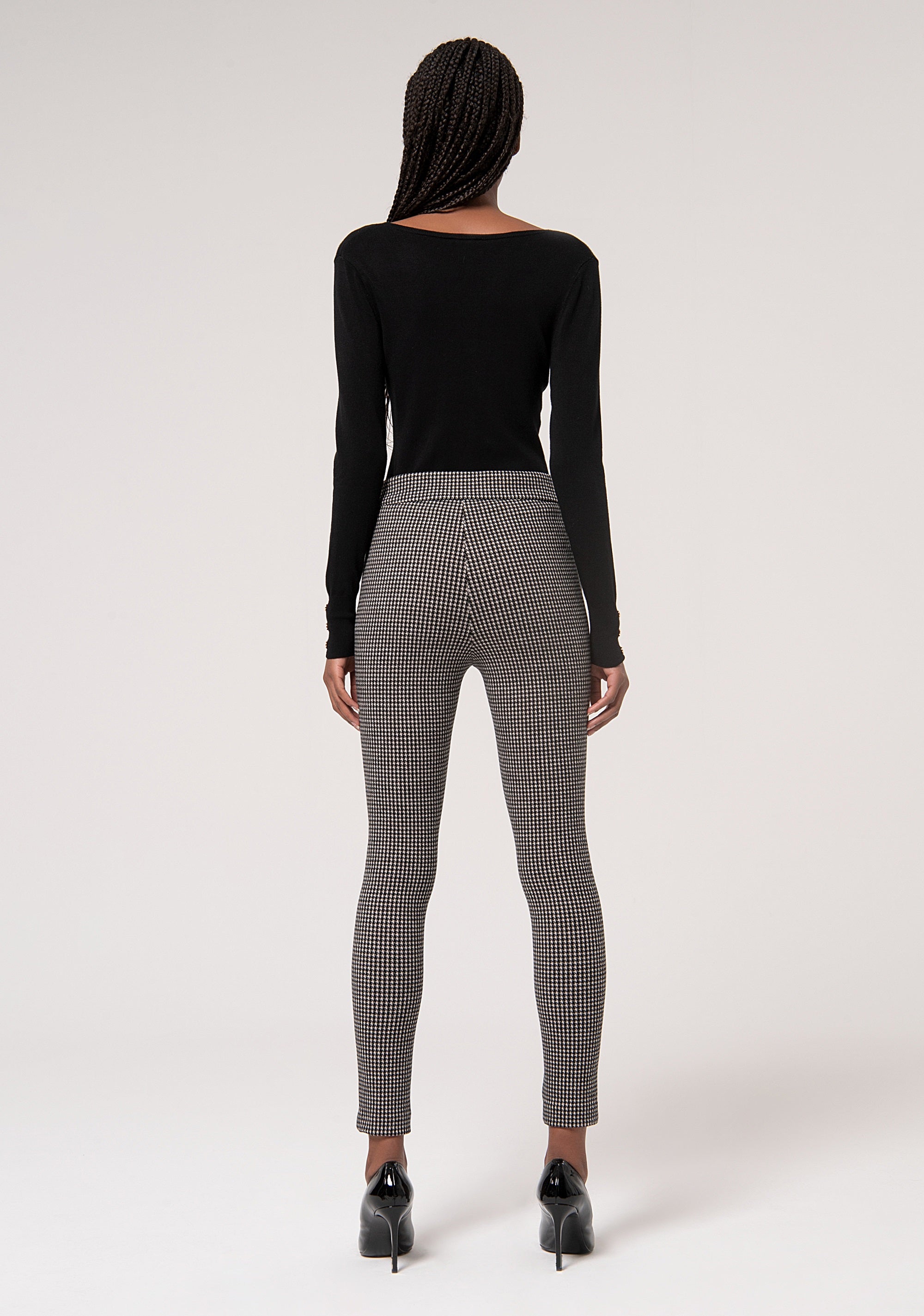 Leggings slim a quadri