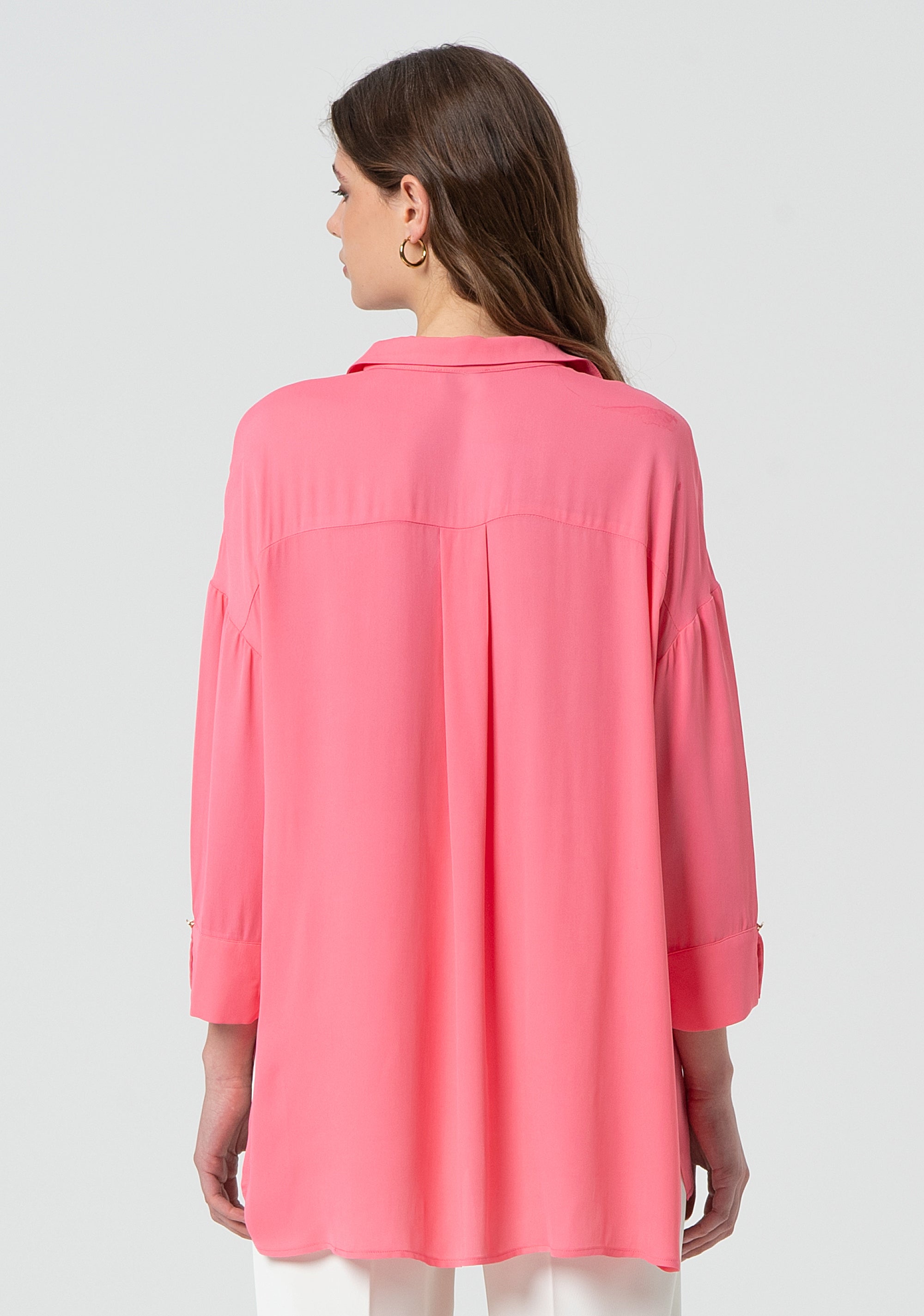 Blusa ampia in viscosa FR25ST1012W42801-107 Fracomina