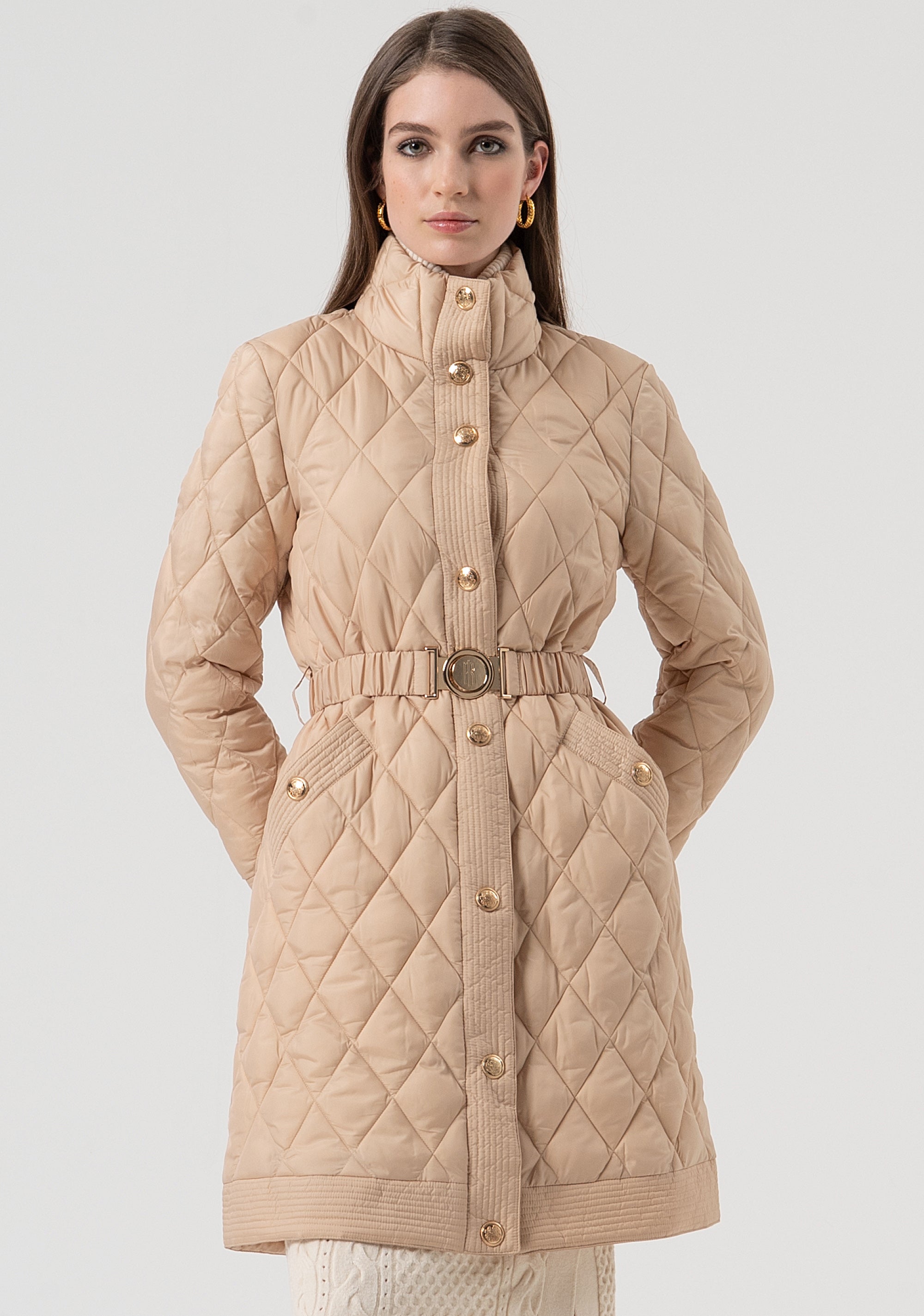 Piumino regular a 3/4 FR25WC3004O45301-L20 Fracomina