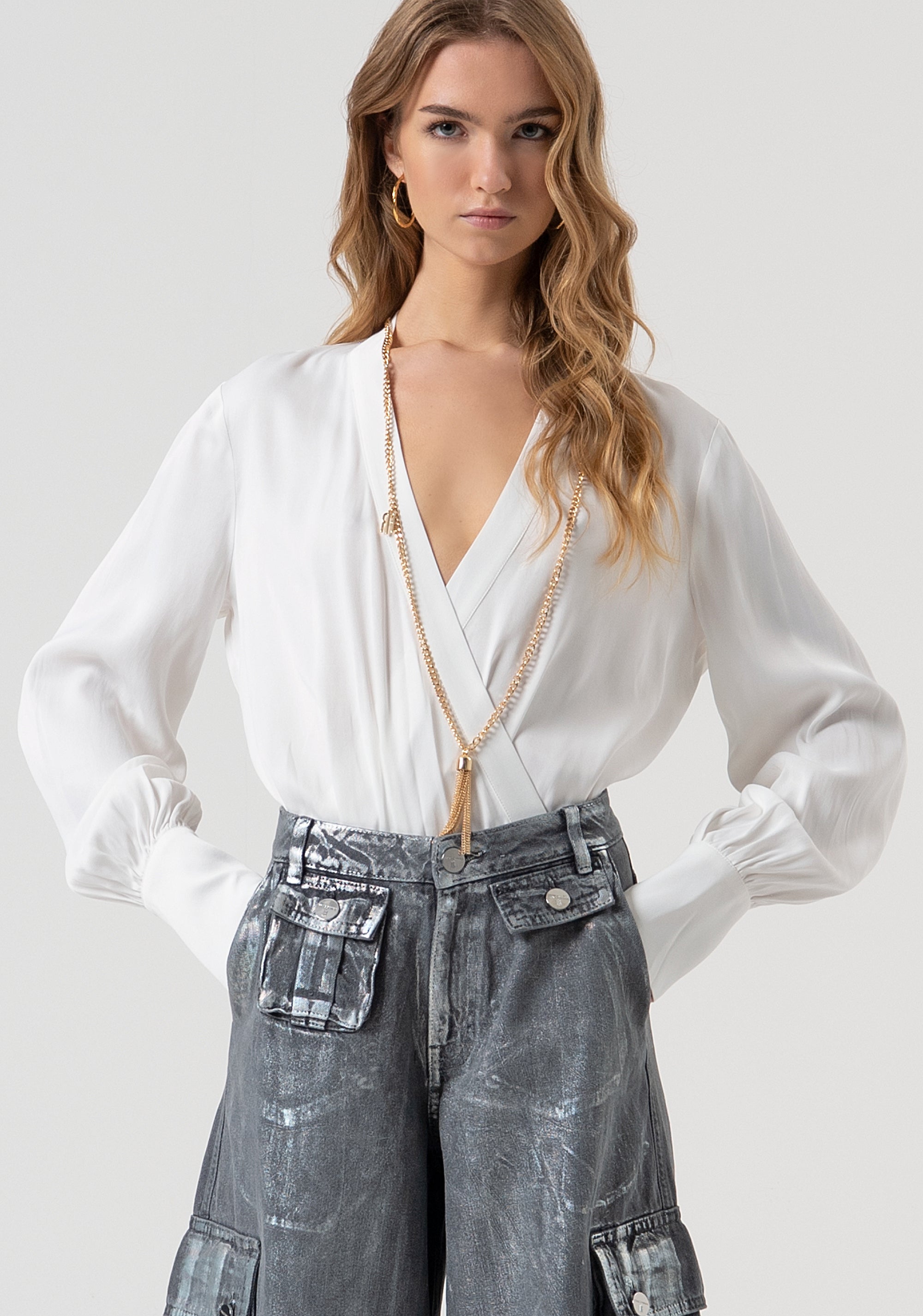 Body regular con collana abbinata FR25WT5004W42201-108 Fracomina