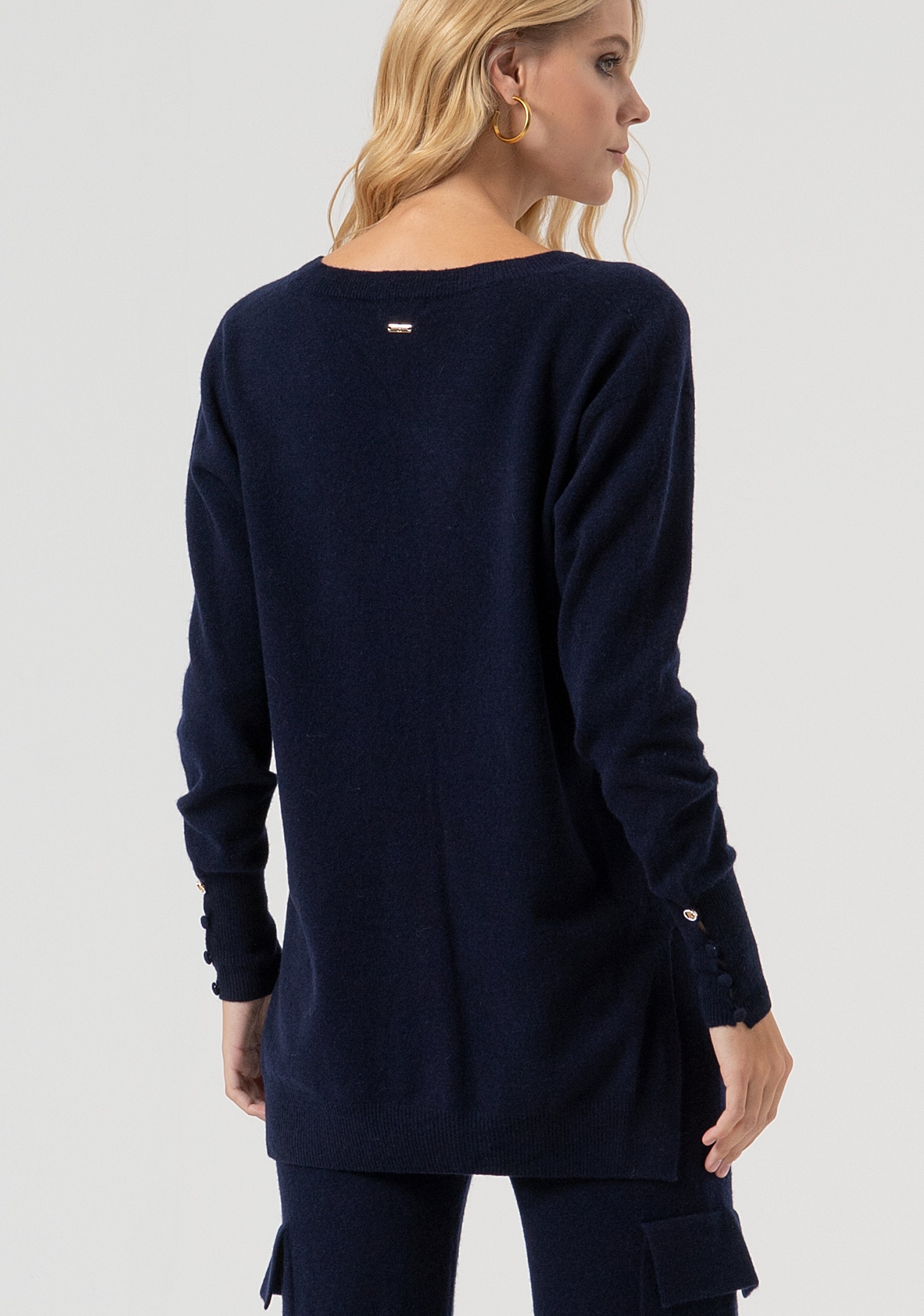 Maglia over in lana FR25WT7010K47301-117 Fracomina