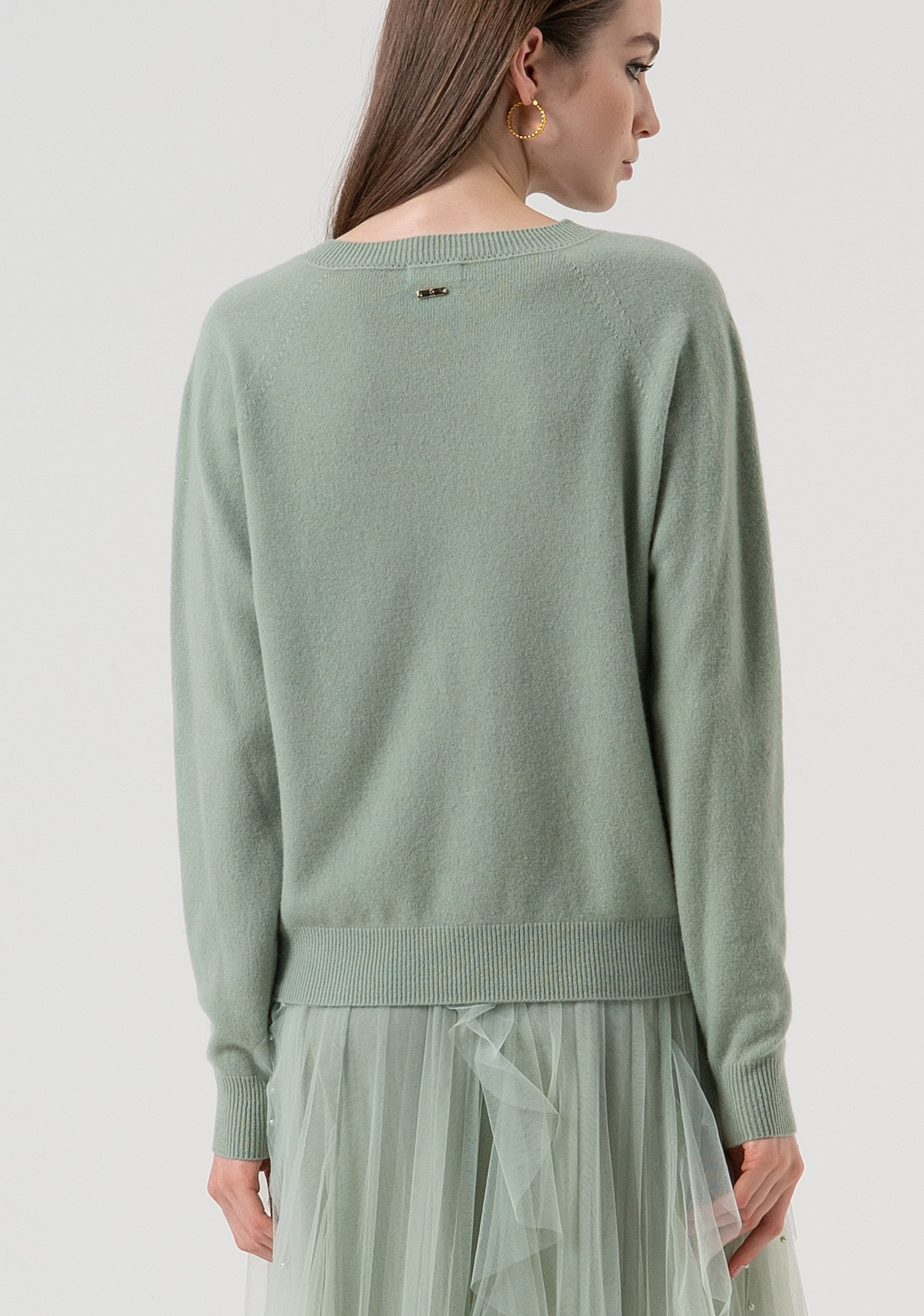 Maglia regular in lana FR25WT7012K47301-B08 Fracomina