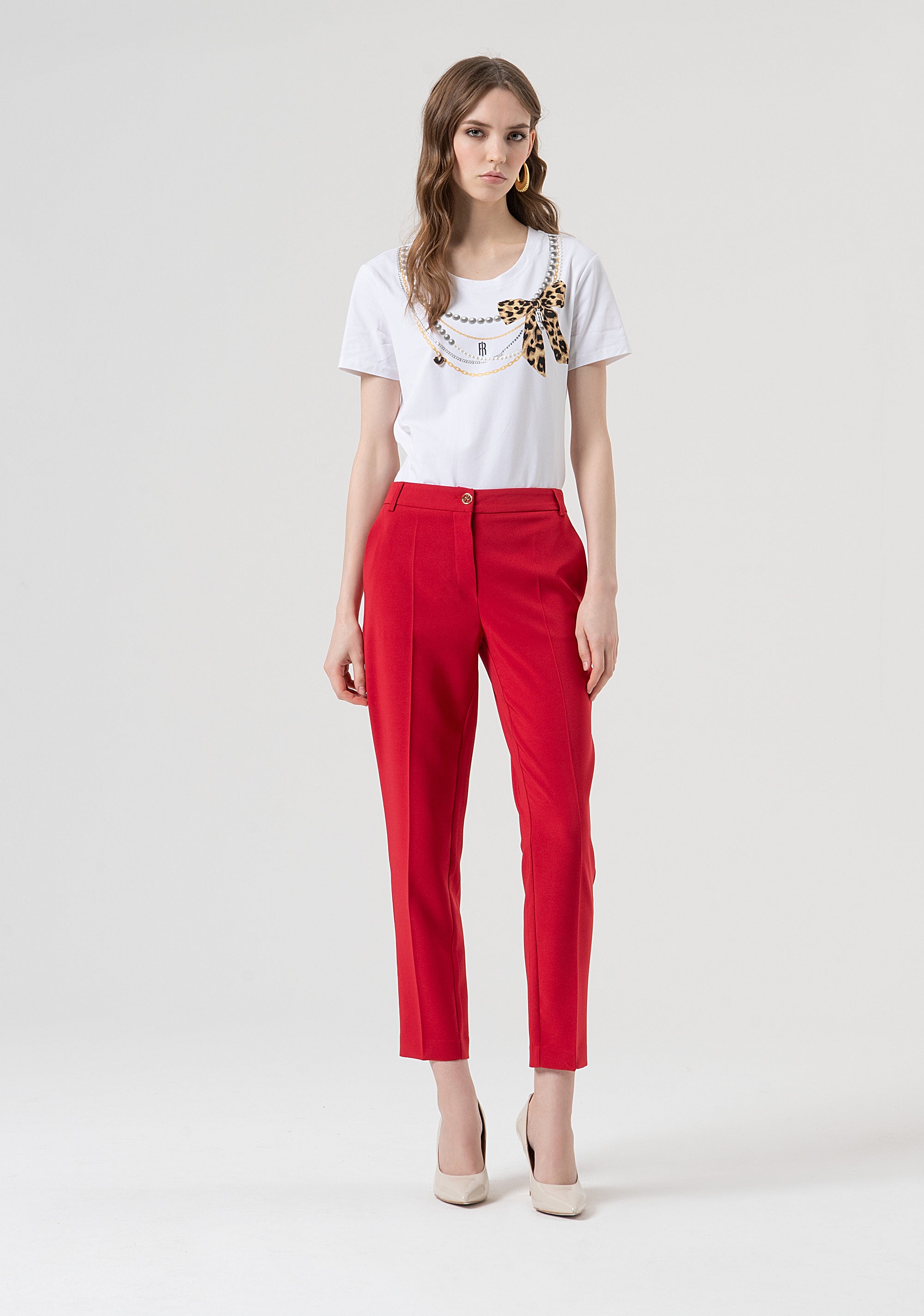 Pantalone regular chino