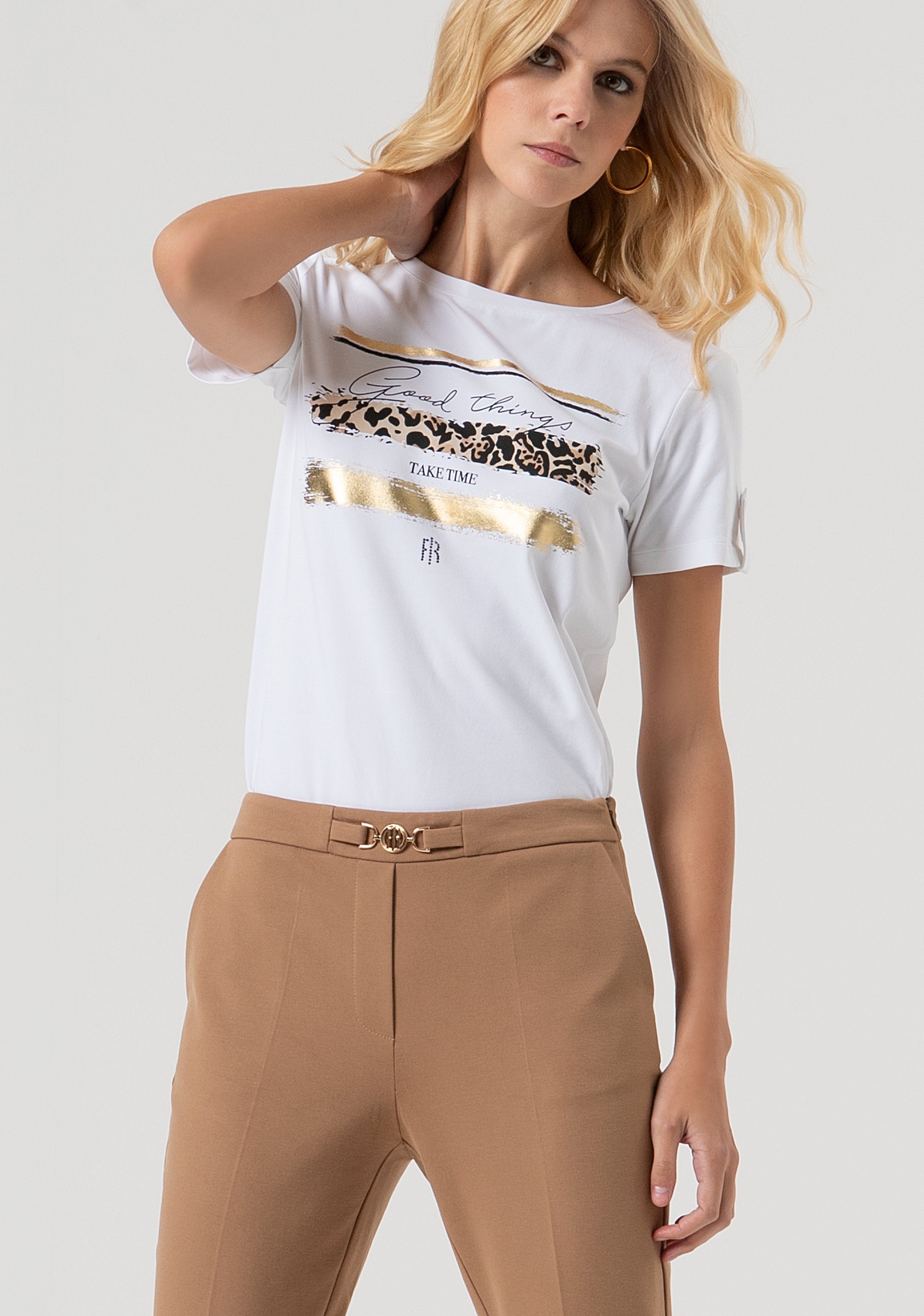 Pantalone slim chino FR25WV4003W72701-093 Fracomina
