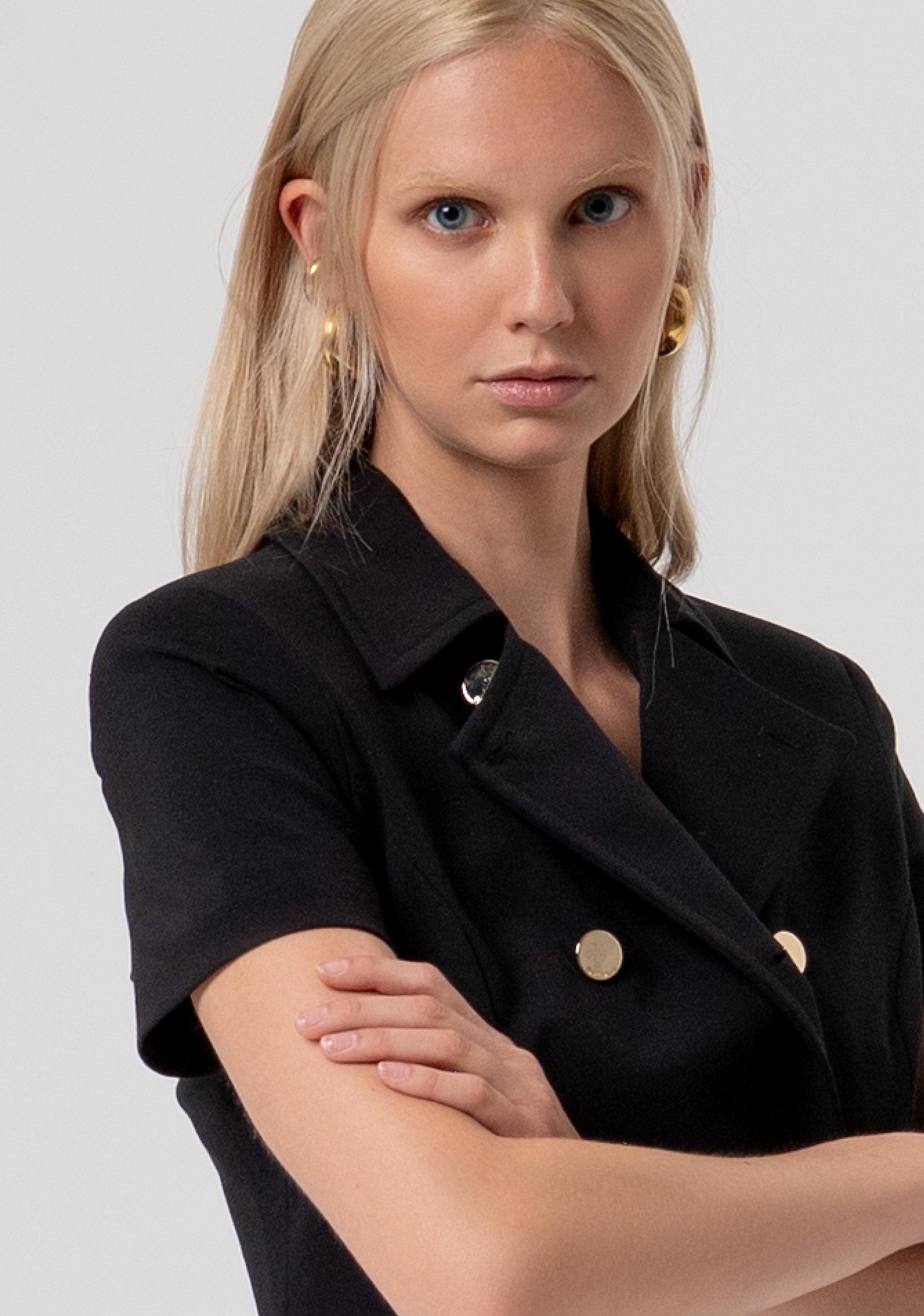 Abito regular mini doppiopetto FR26SD1001W51501-053 Fracomina