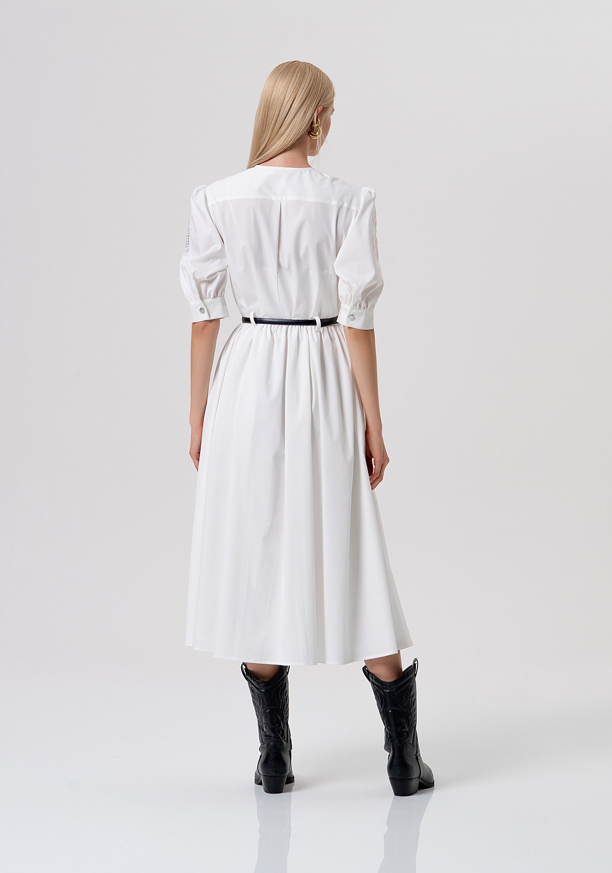 Abito regular modello chemisier midi FR26SD2005W833E5-108 Fracomina