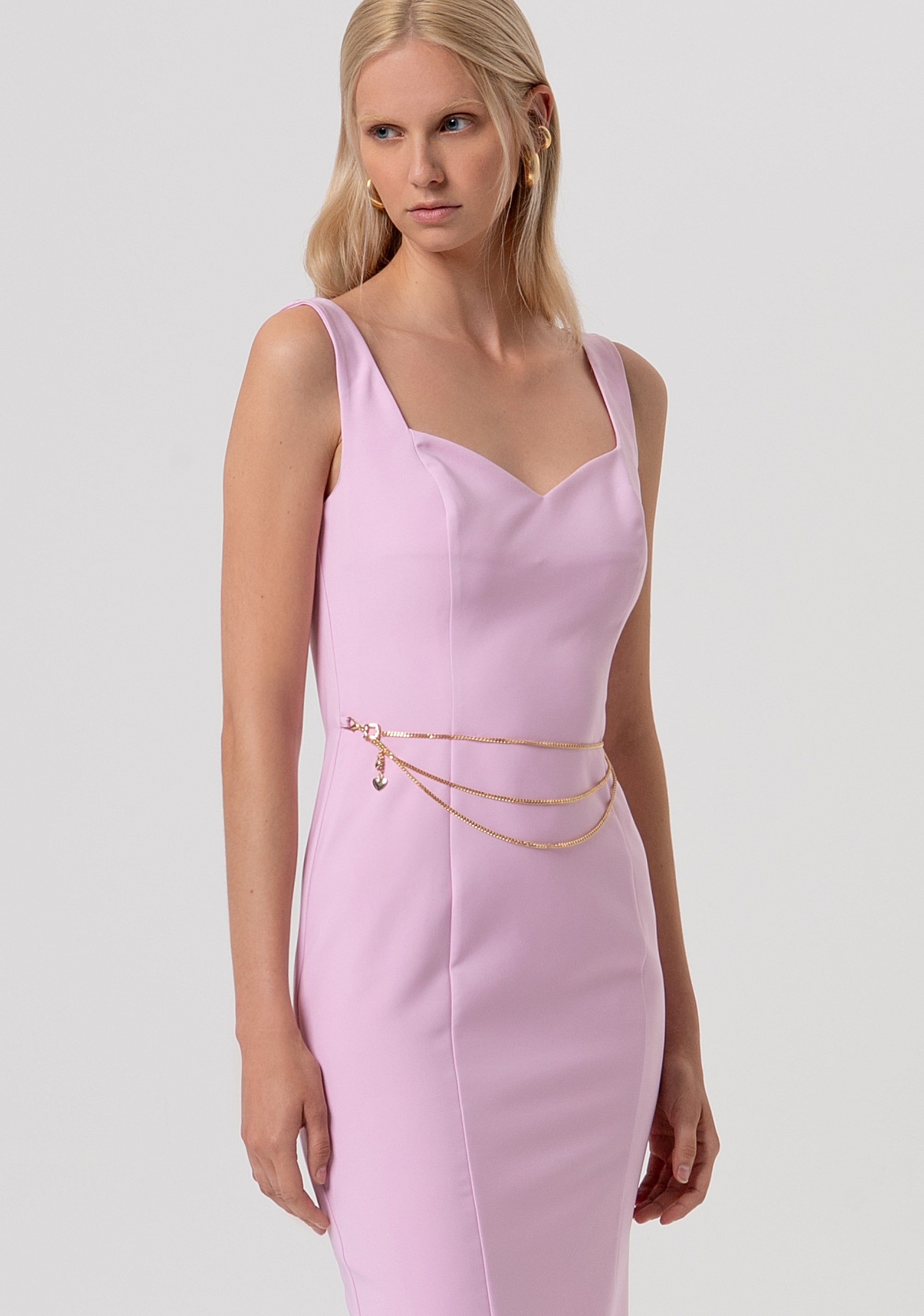 Abito senza maniche a tubino midi FR26SD2017W42901-226 Fracomina