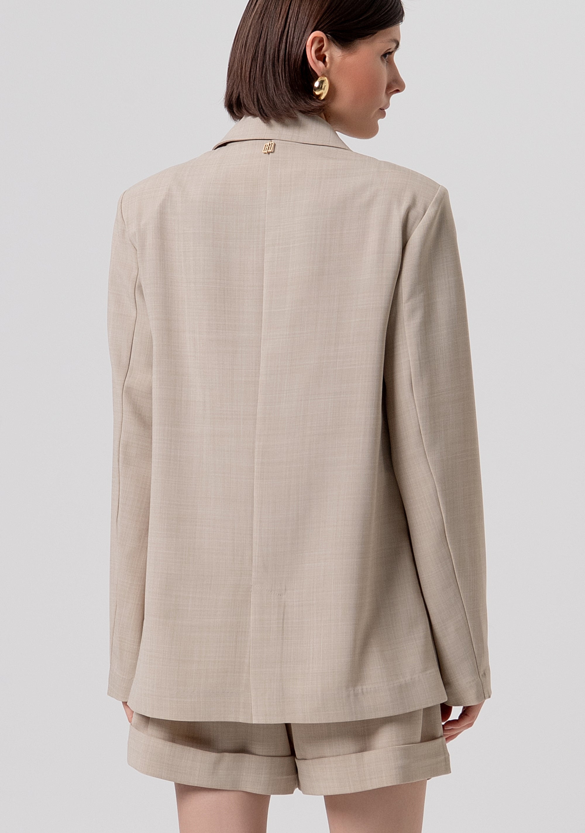 Blazer oversize monopetto FR26SJ3009W76301-569 Fracomina