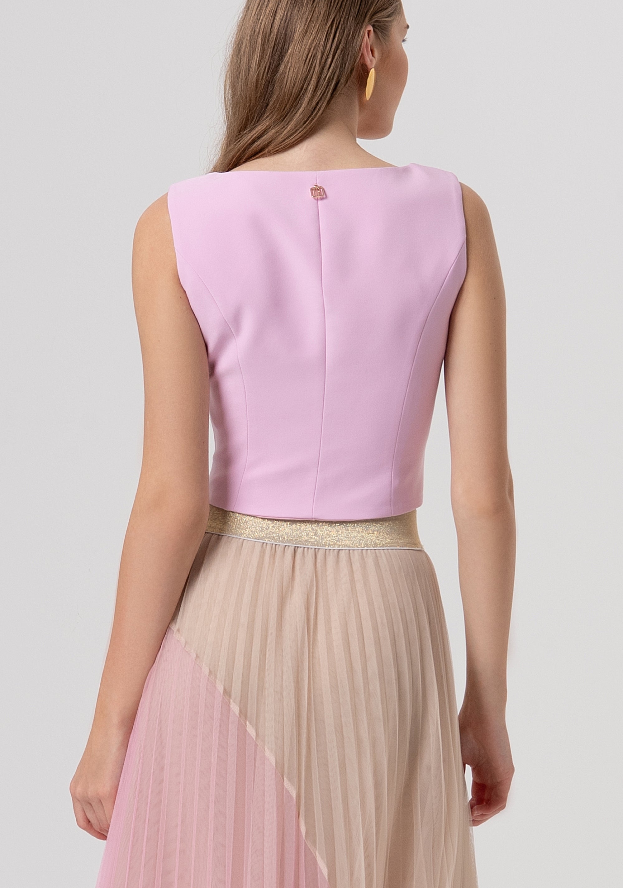 Gilet slim con bottoni centrali FR26SJ5001W42901-226 Fracomina