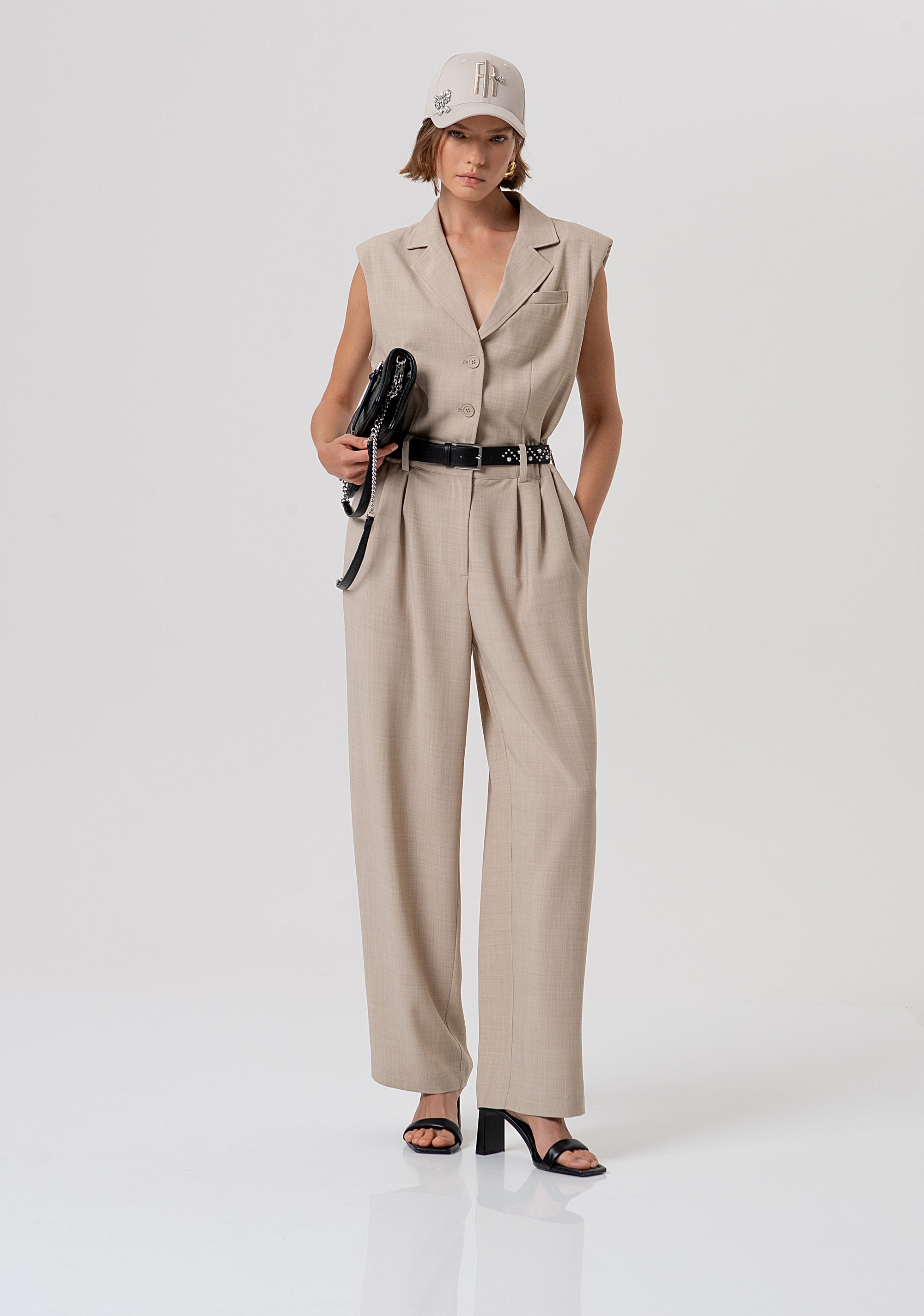 Tuta senza maniche con pantaloni lunghi FR26SO2005W76301-569 Fracomina