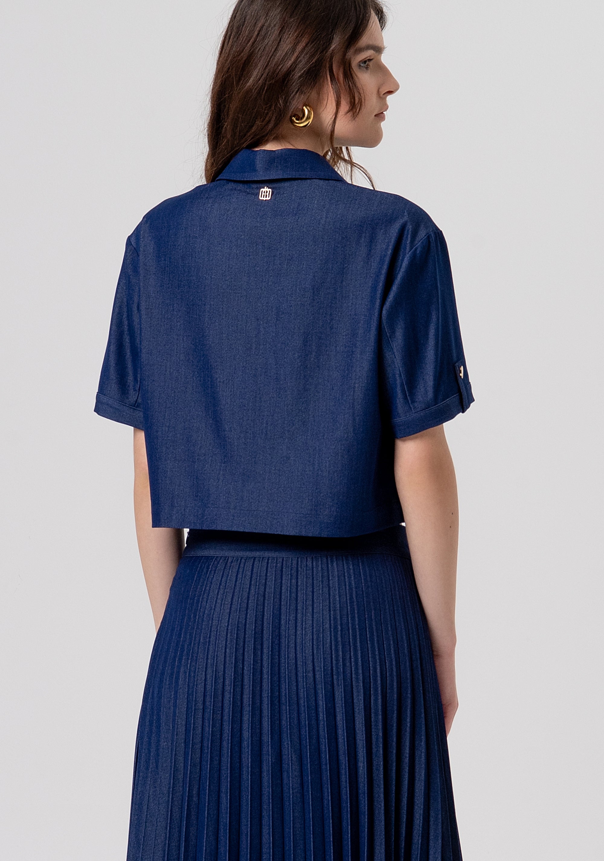 Polo regular con bottoni metallici FR26ST1015D47001-117 Fracomina