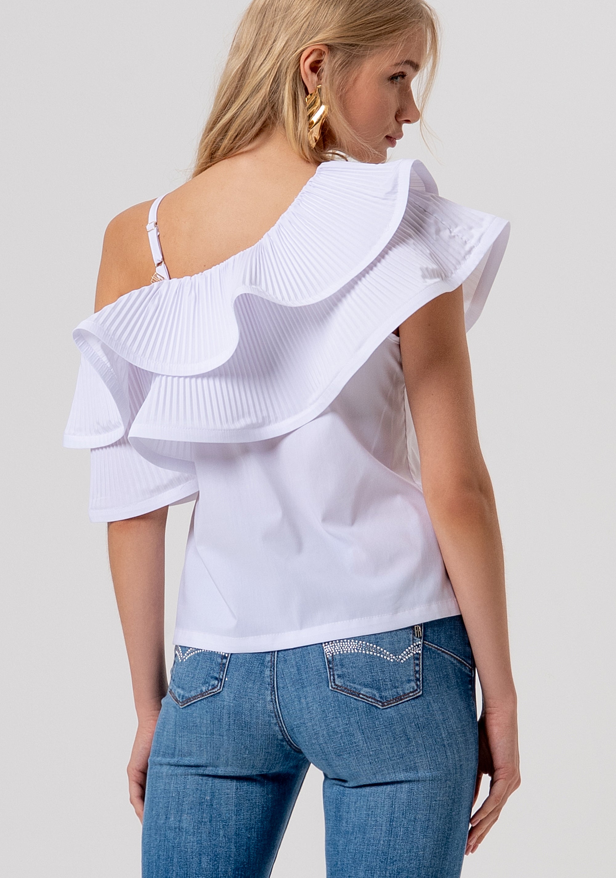 Top regular monospalla FR26ST2004W697F9-278 Fracomina