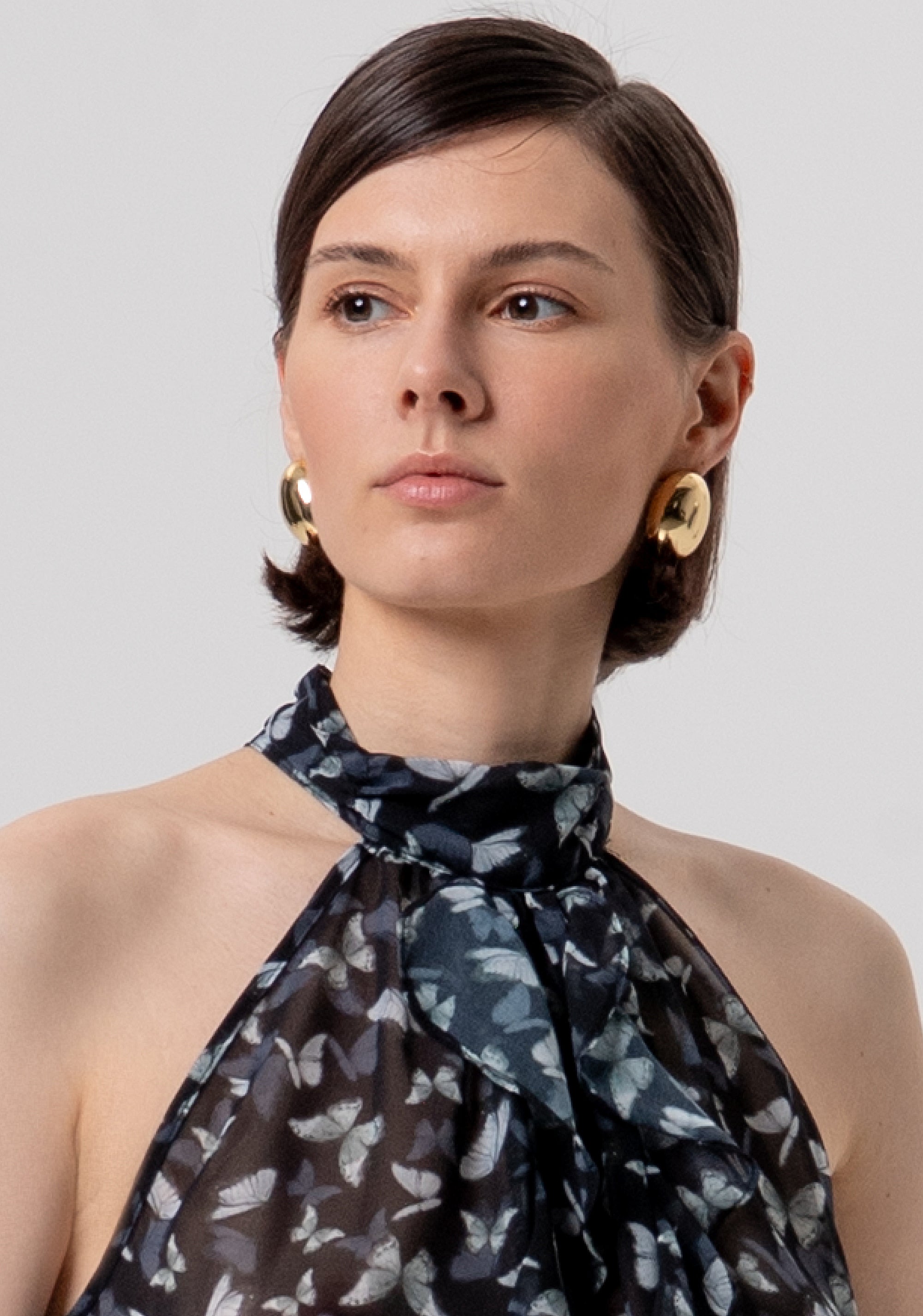 Top senza maniche in georgette con fantasia floreale FR26ST2026W412W6-054 Fracomina