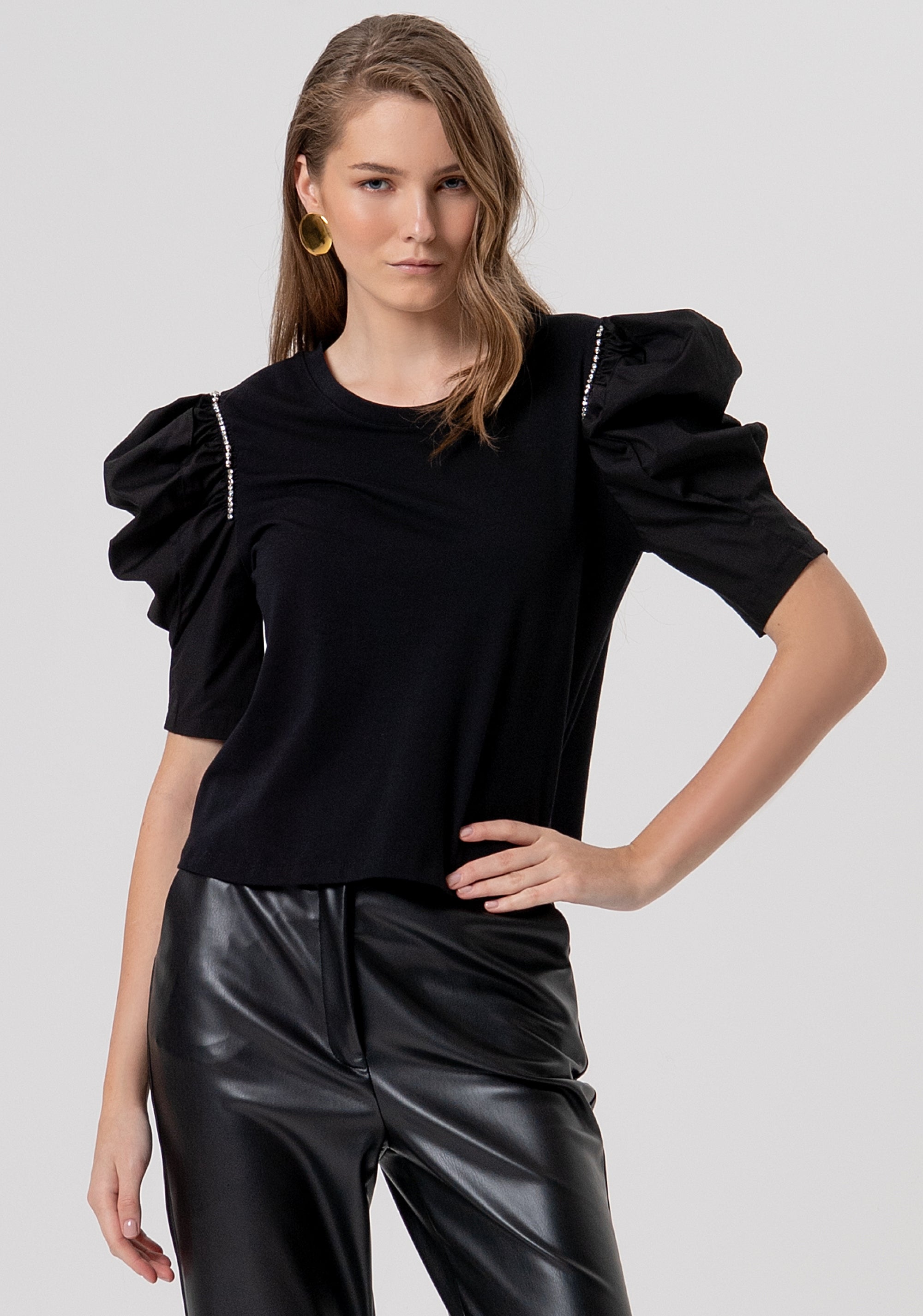 T-shirt regular in jersey FR26ST3035J40101-053 Fracomina