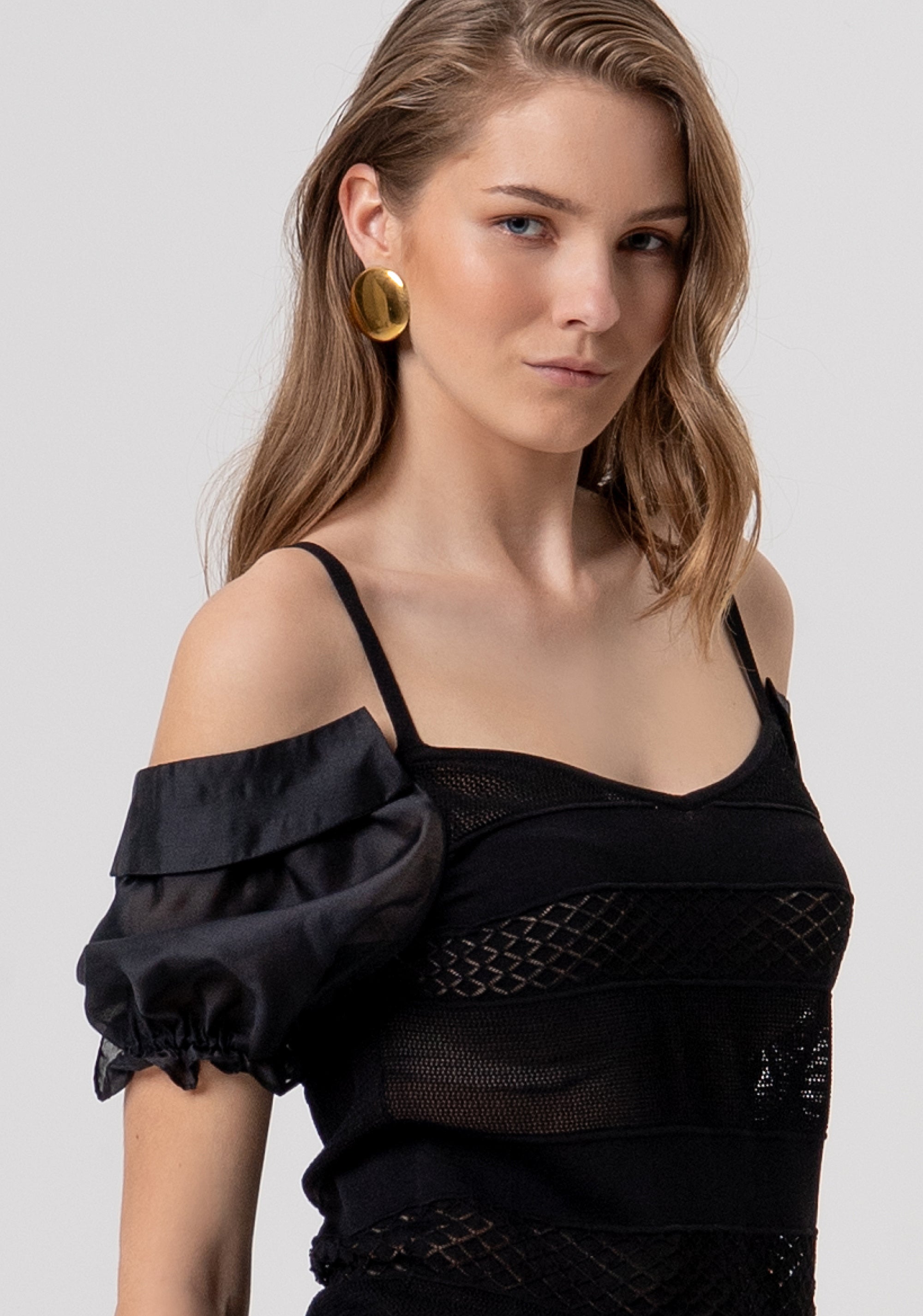 Maglia slim traforata FR26ST7030K41701-053 Fracomina