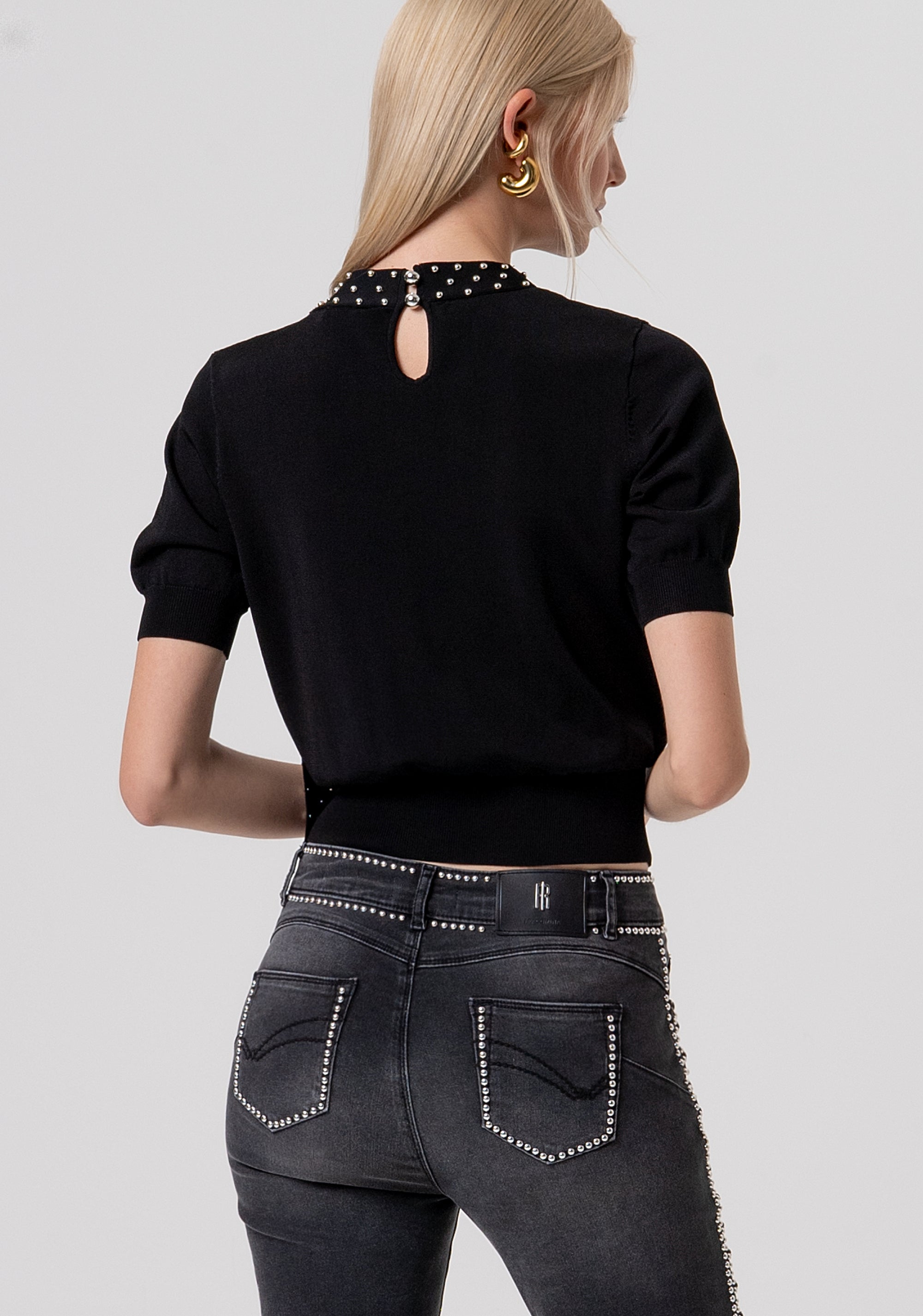 Maglia regular con maniche corte FR26ST7033K42101-053 Fracomina