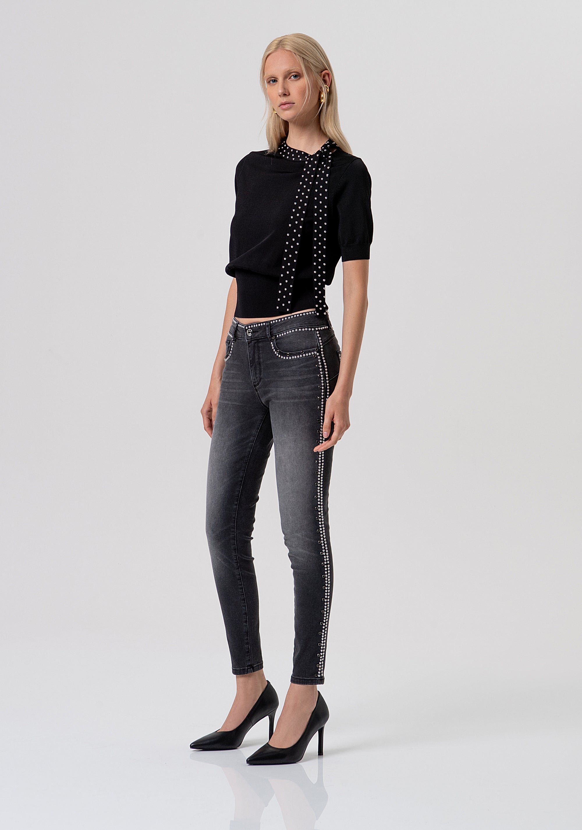 Maglia regular con maniche corte FR26ST7033K42101-053 Fracomina