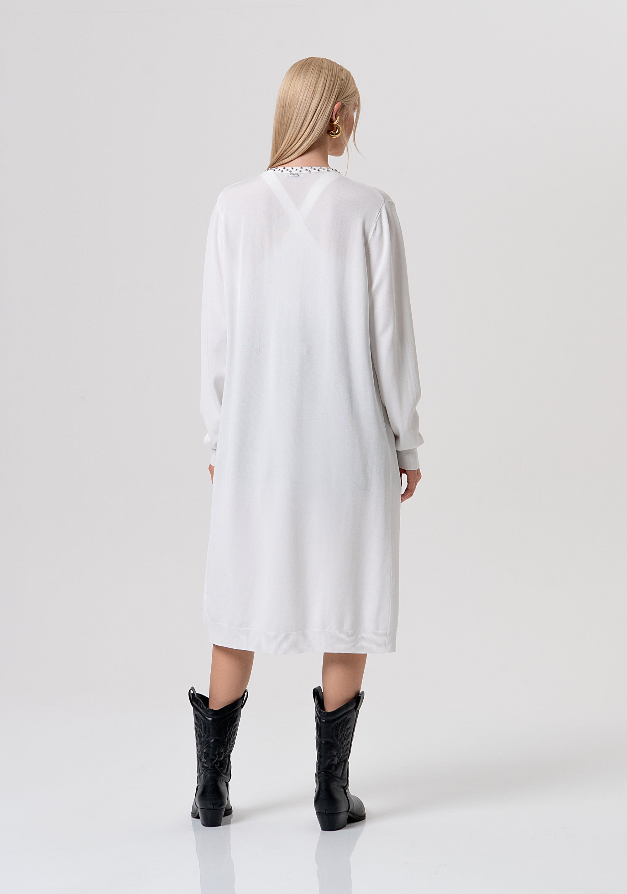 Cardigan aperto con maniche lunghe FR26ST8003K42101-108 Fracomina