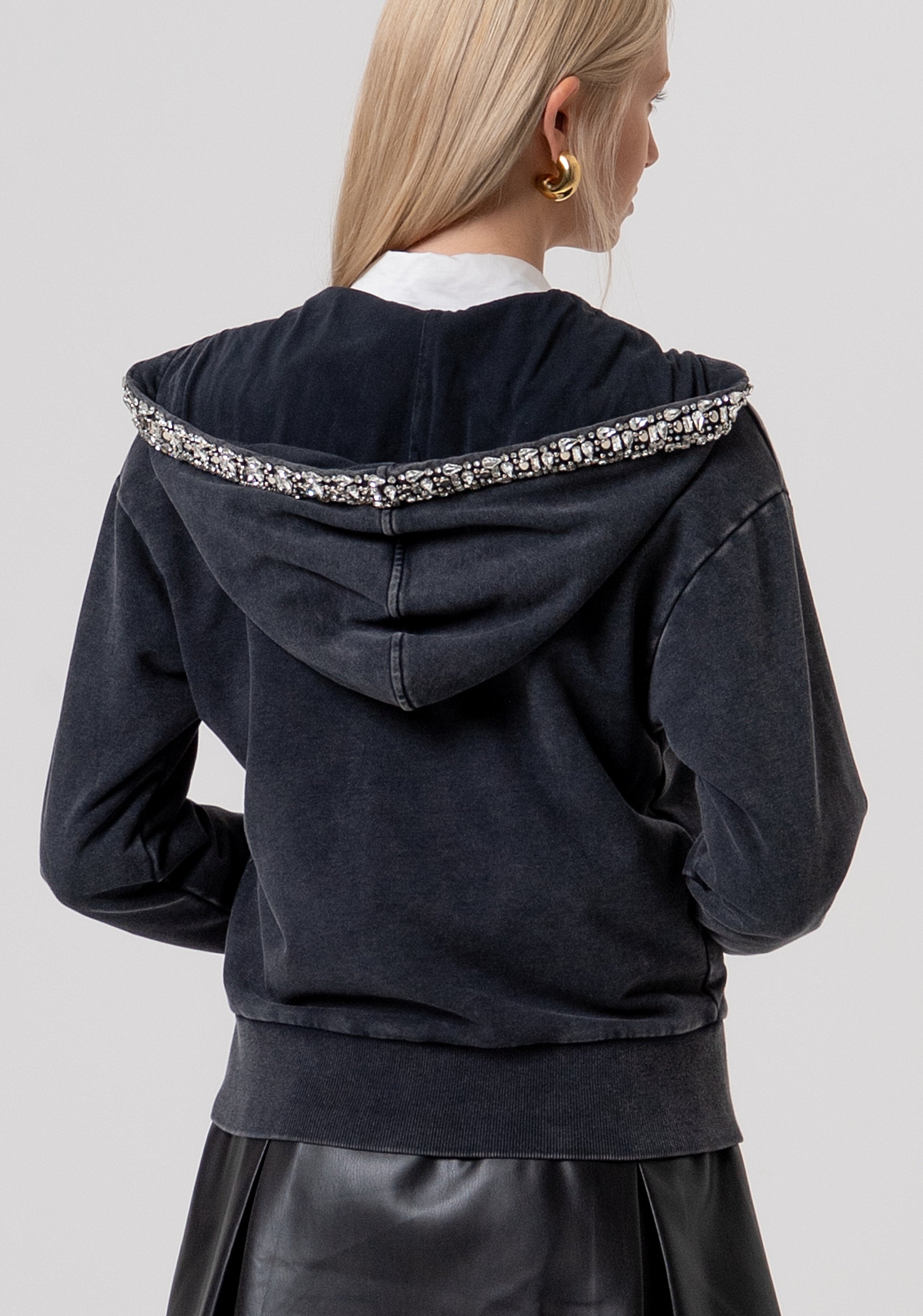 Felpa regular con lavaggio used FR26ST9004F40901-M30 Fracomina