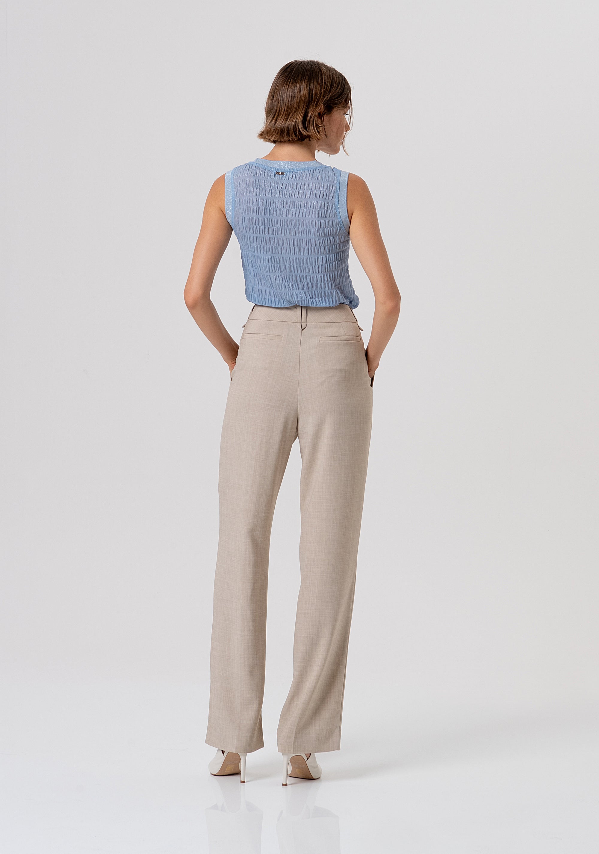 Pantalone regular modello chino FR26SV2004W76301-569 Fracomina