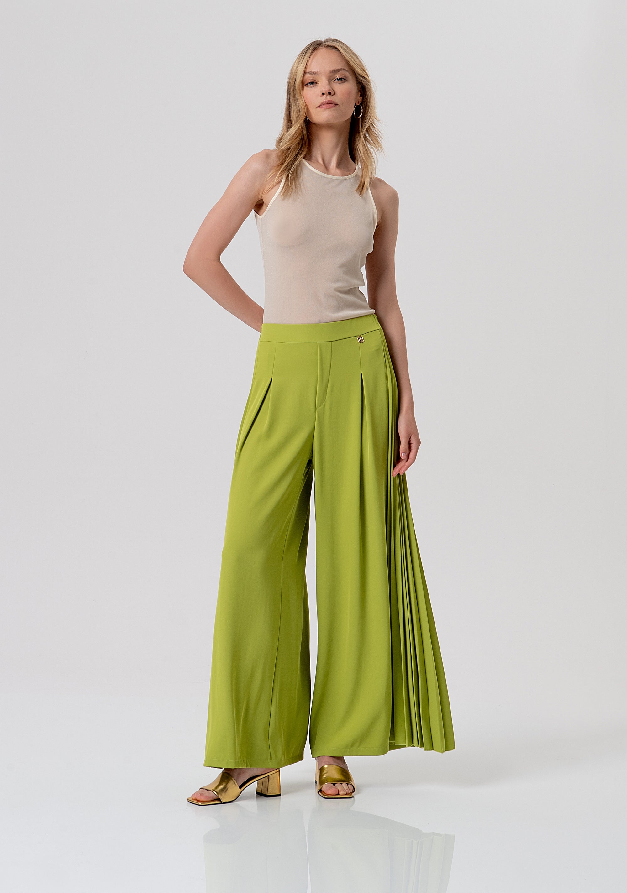 Pantalone flare a palazzo FR26SV3018W436F9-813 Fracomina